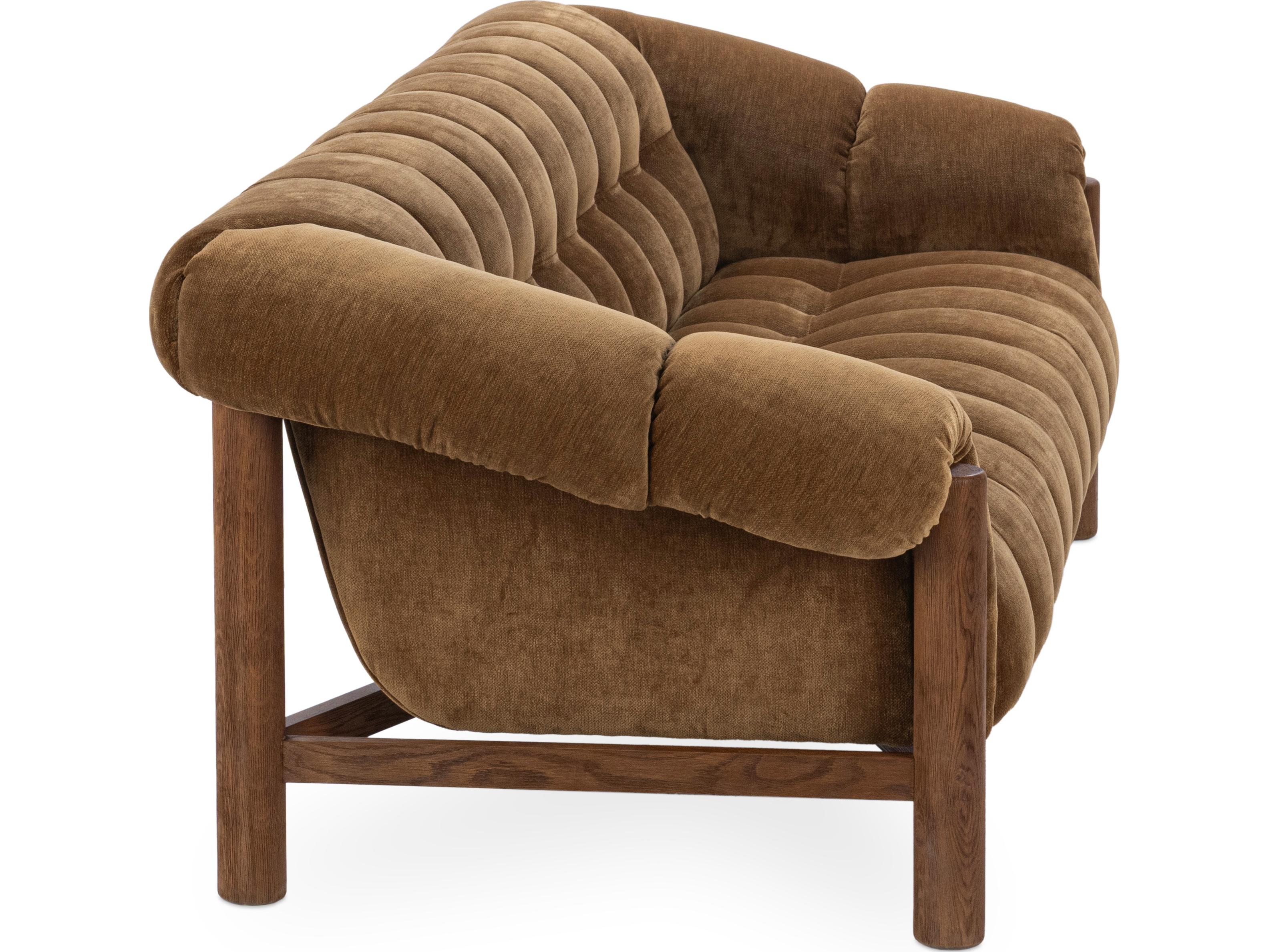 Classic Home Sansa Bronze Upholstered Sofa