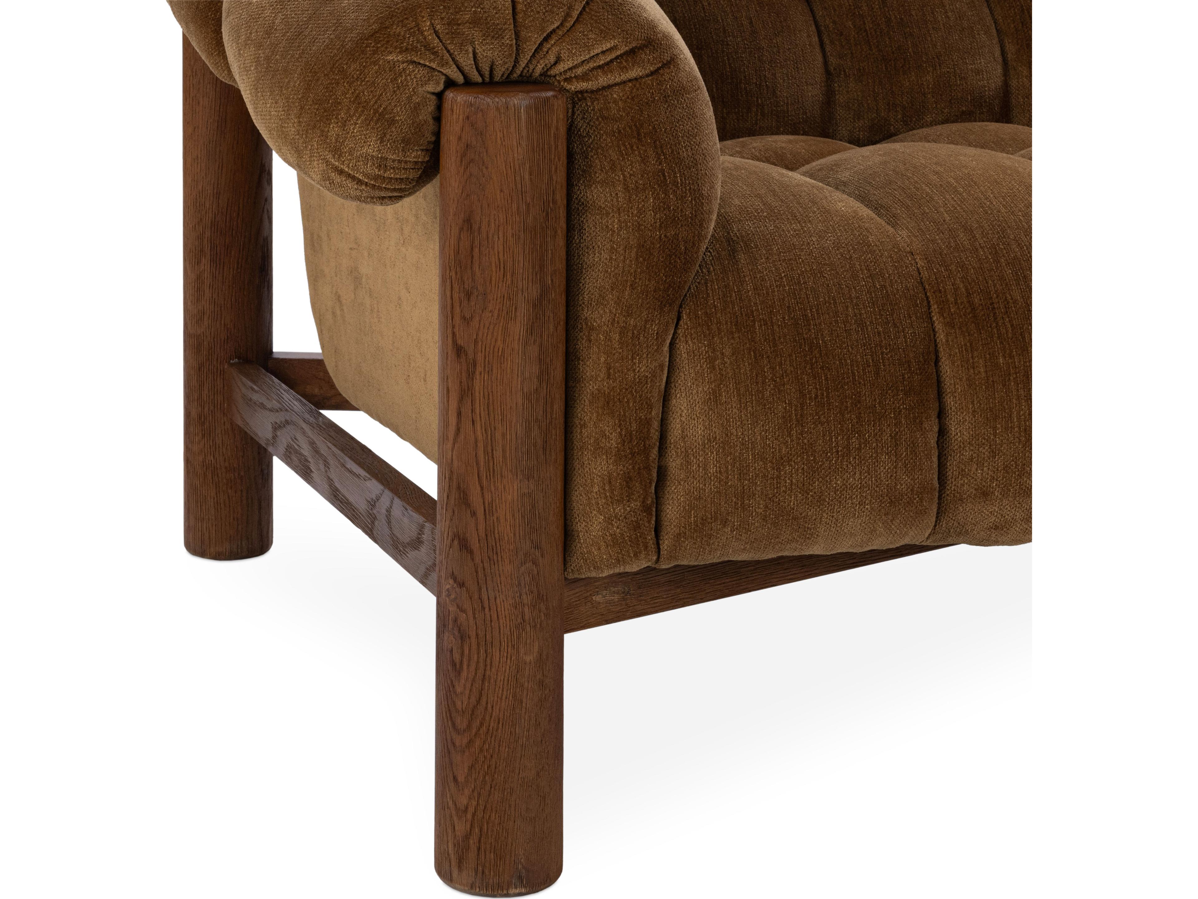 Classic Home Sansa Bronze Upholstered Sofa