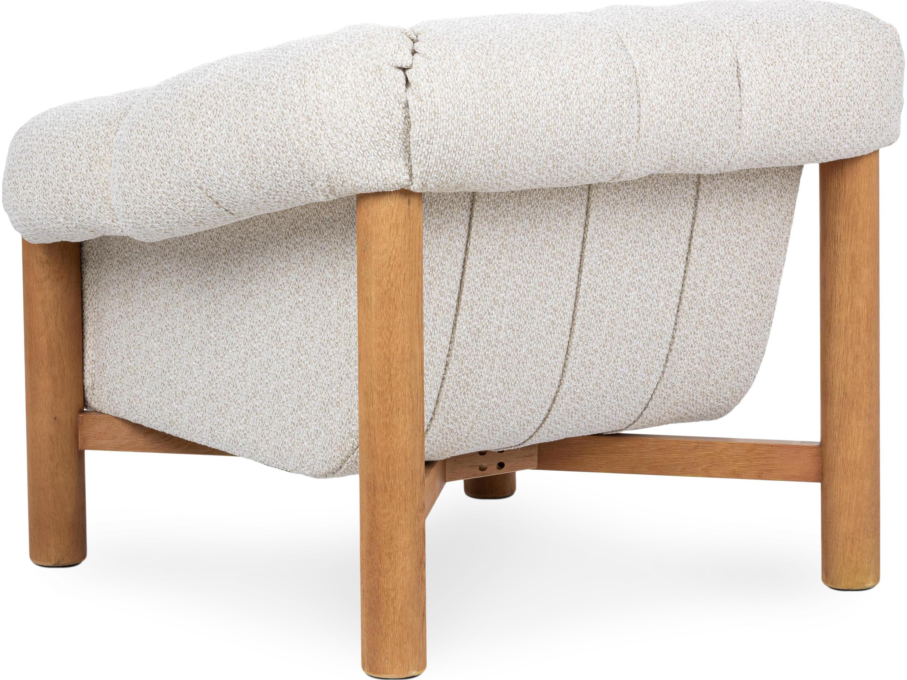 Classic Home Sansa Cream Accent Chair