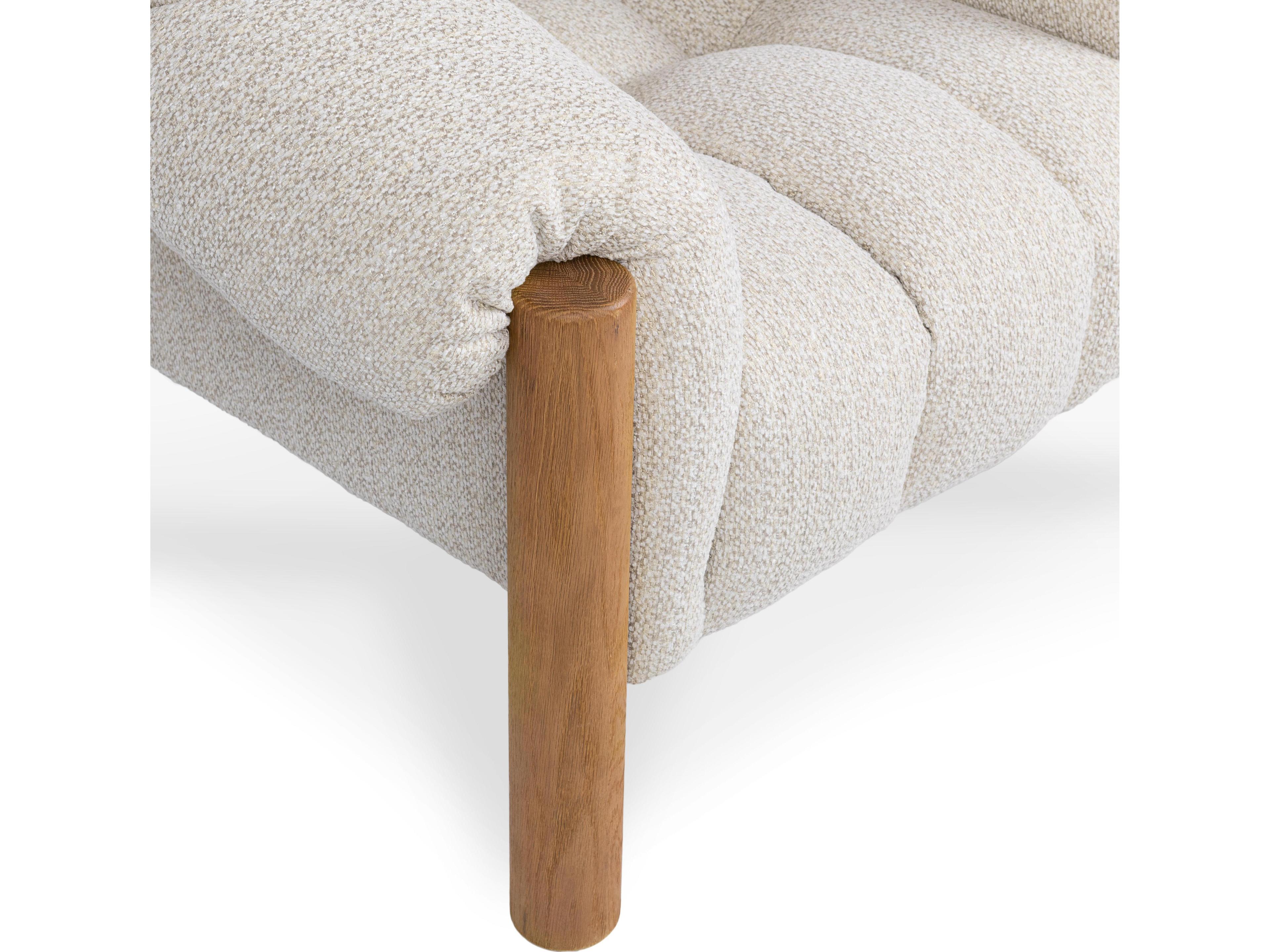 Classic Home Sansa Cream Accent Chair