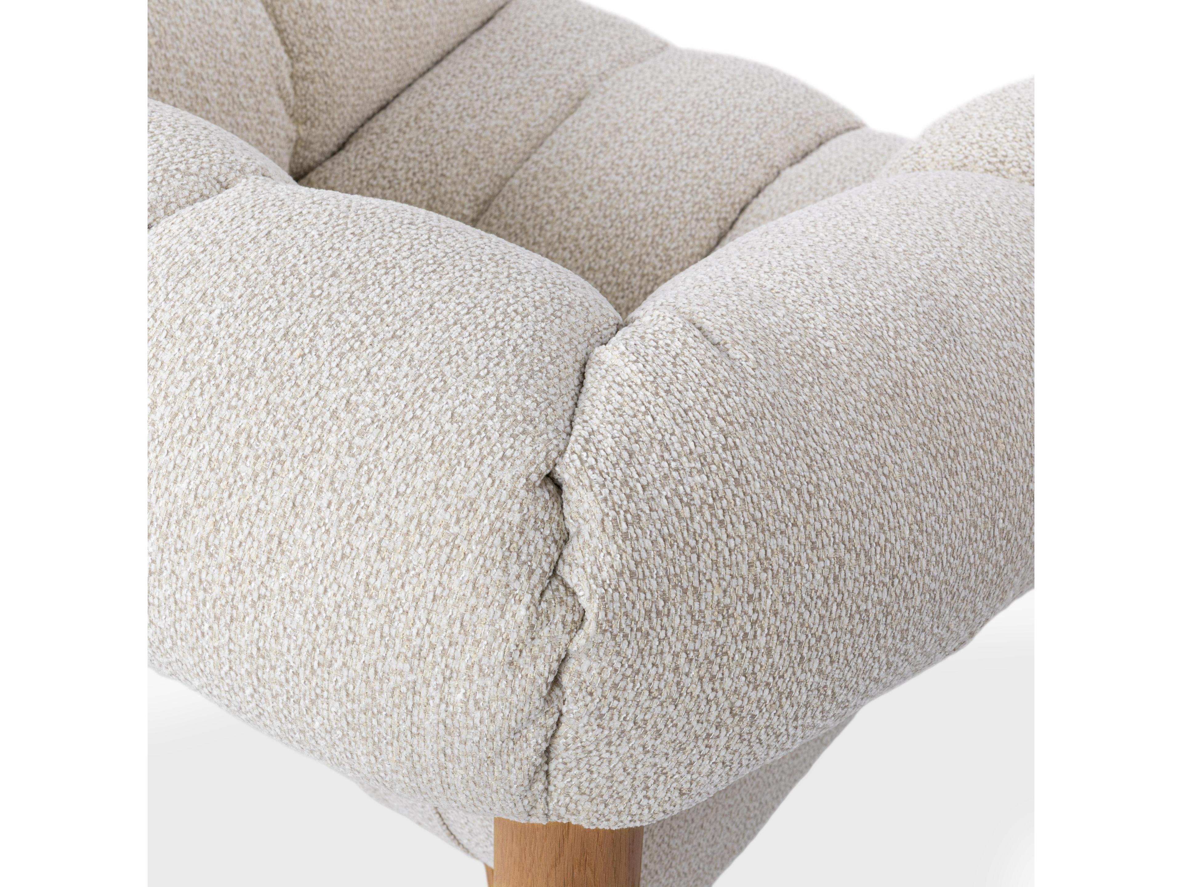 Classic Home Sansa Cream Accent Chair