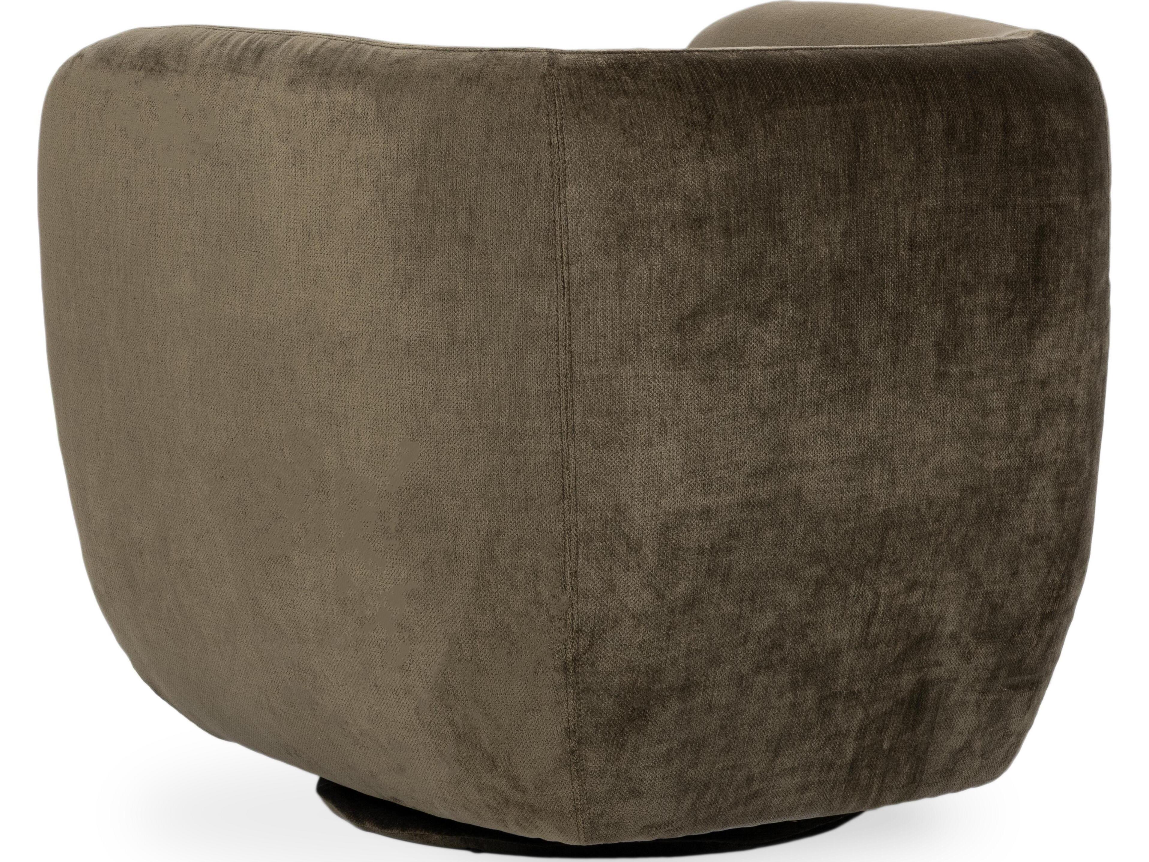 Classic Home Nico Swivel Green Accent Chair