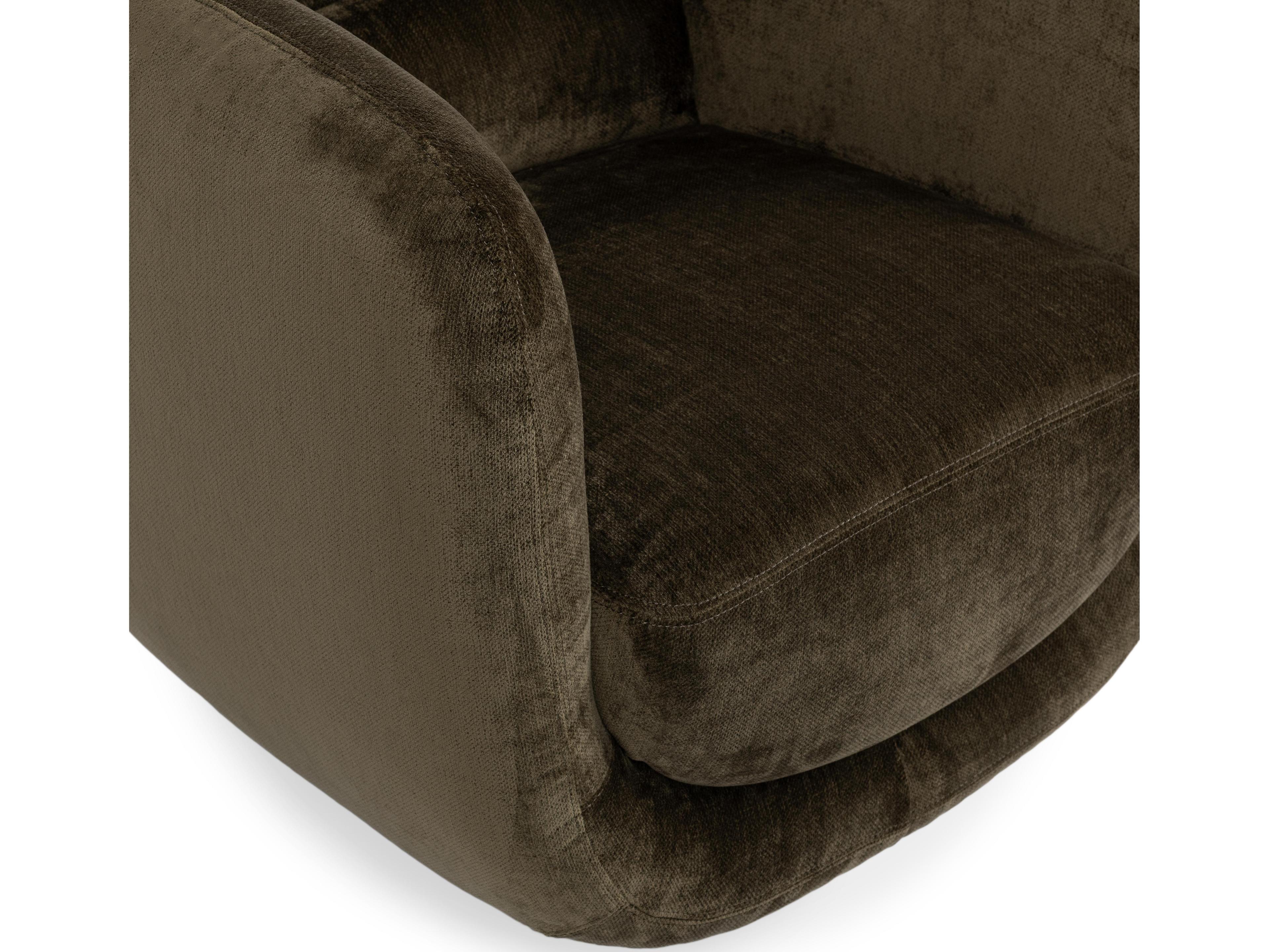 Classic Home Nico Swivel Green Accent Chair