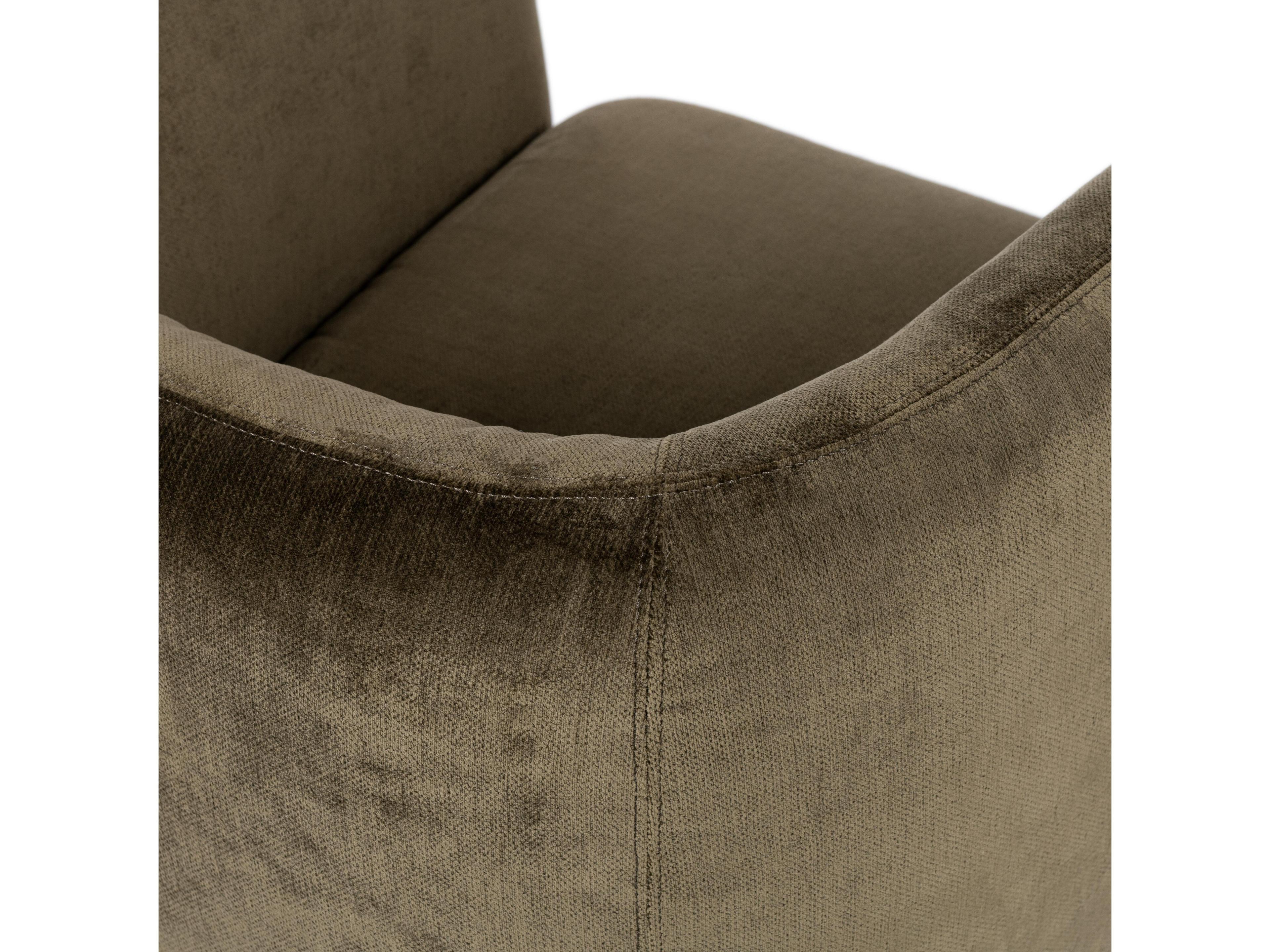 Classic Home Nico Swivel Green Accent Chair