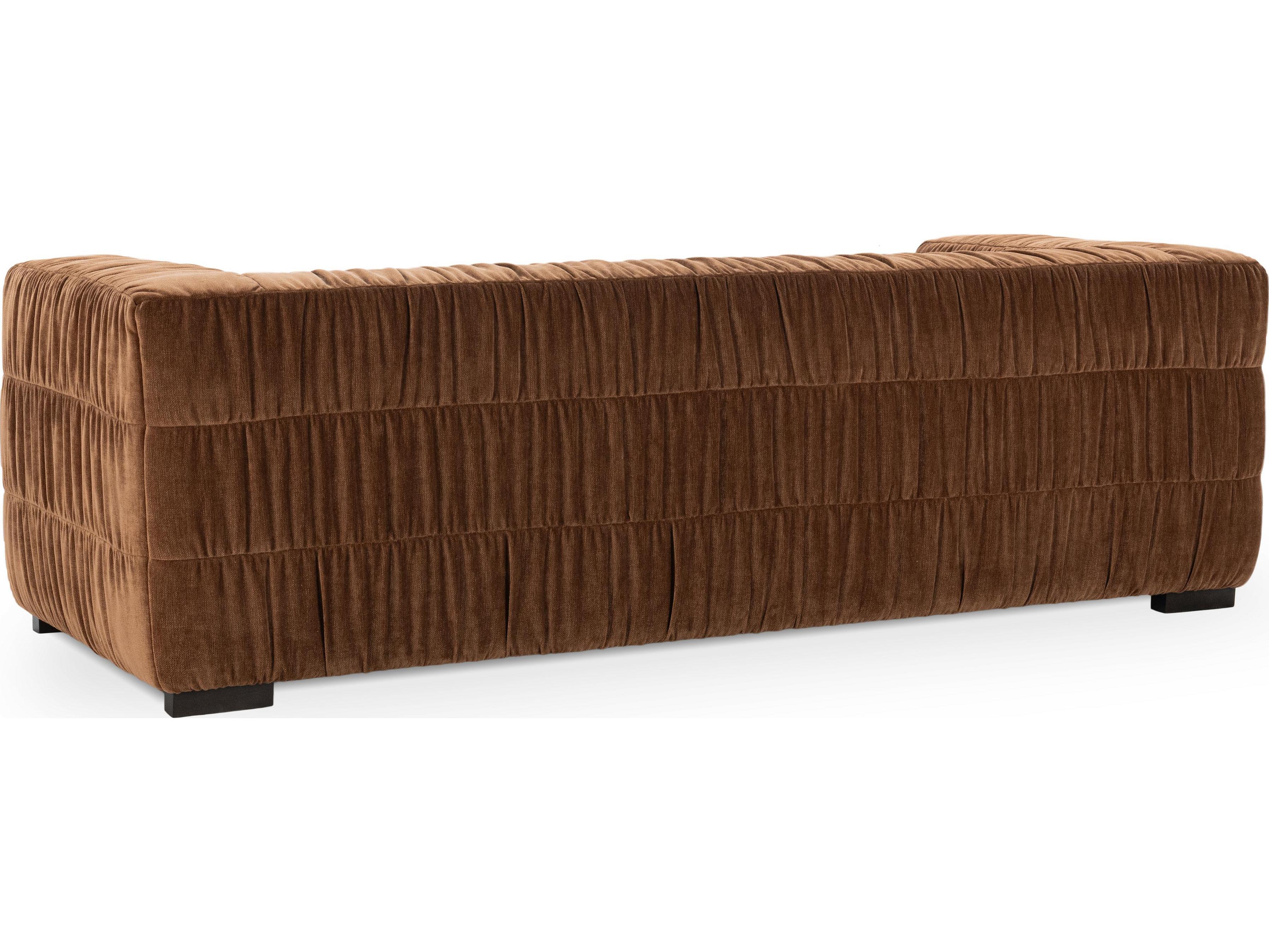 Classic Home Afeela Bronze Upholstered Sofa