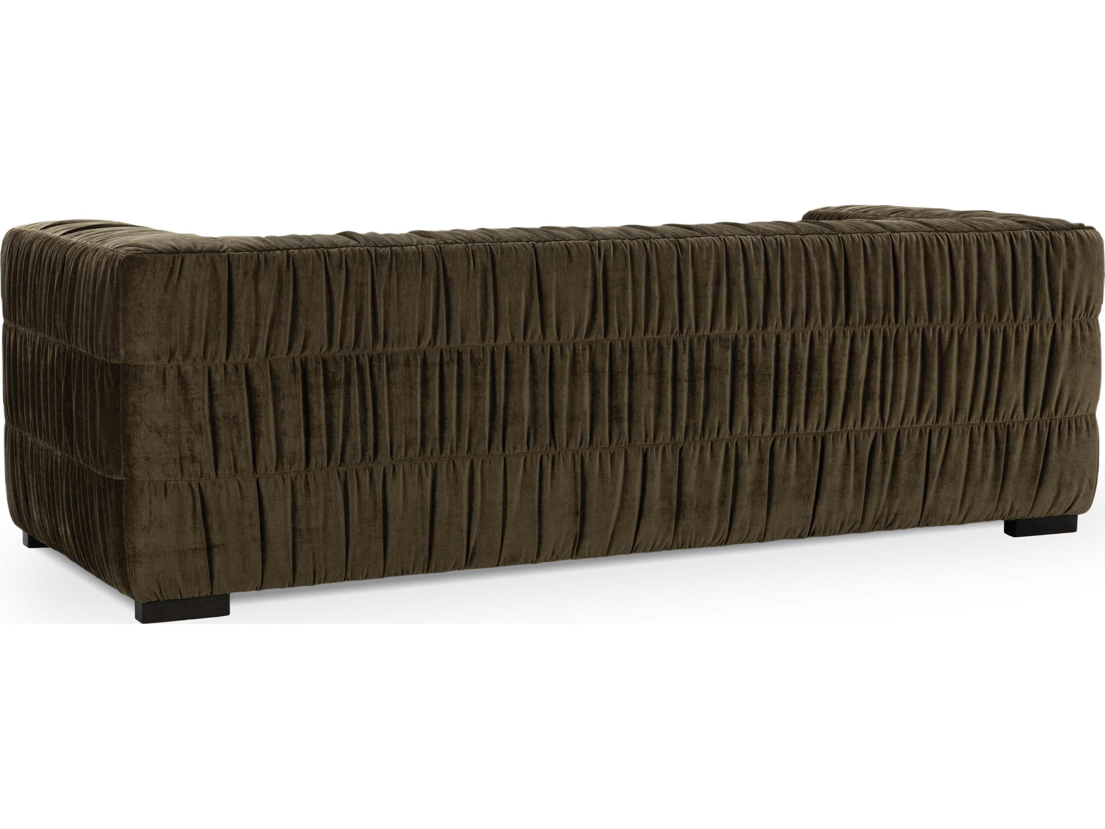 Classic Home Afeela Fern Green Upholstered Sofa