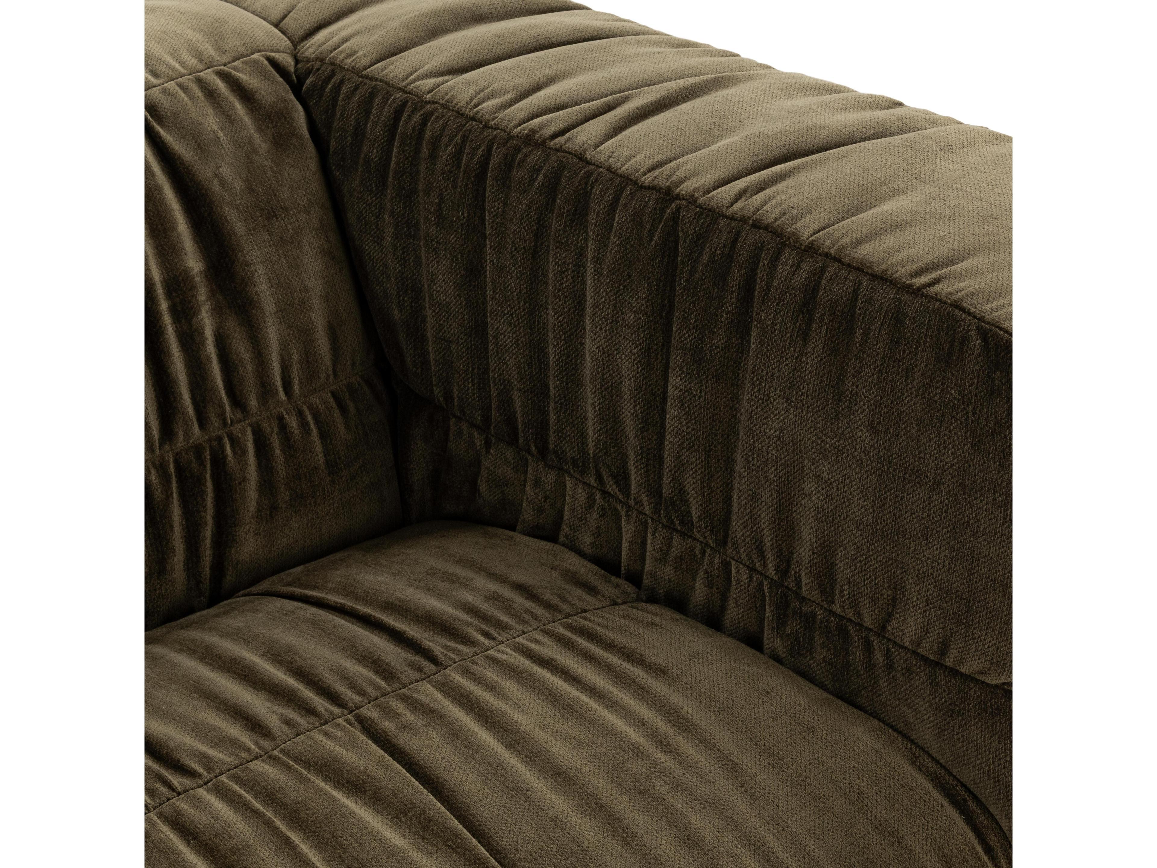 Classic Home Afeela Fern Green Upholstered Sofa