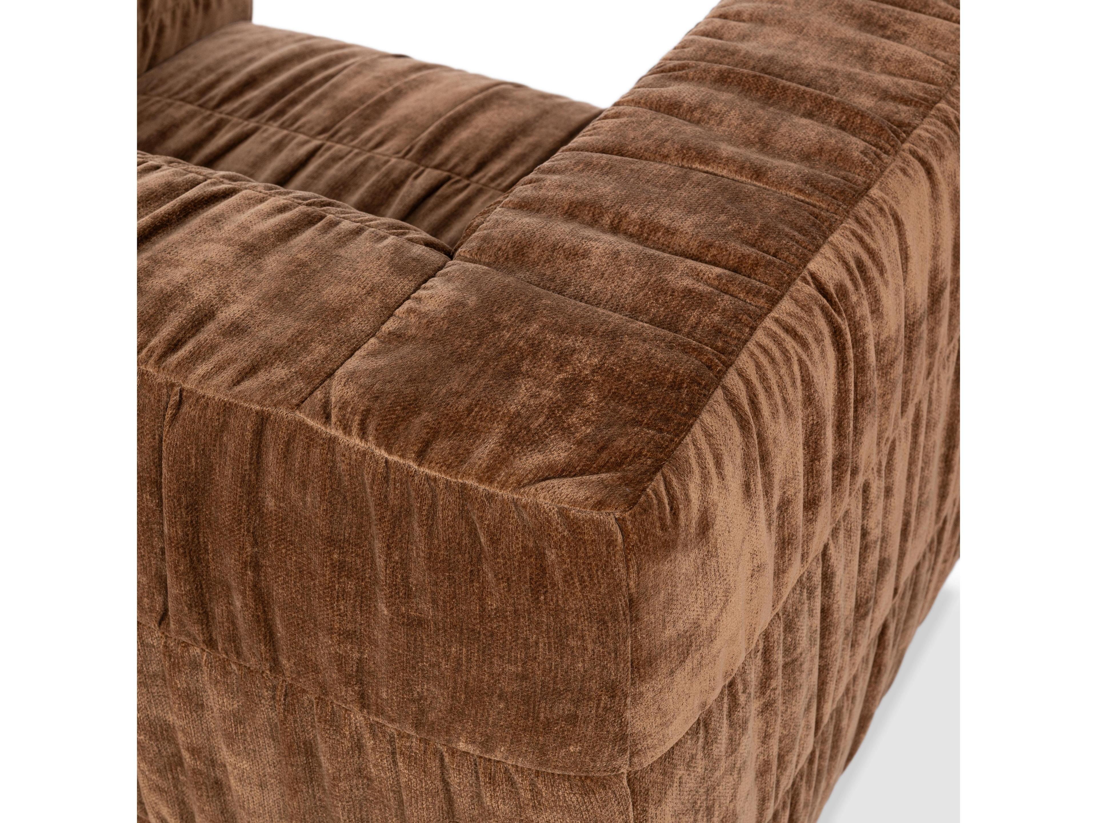 Classic Home Afeela Swivel Brown Accent Chair