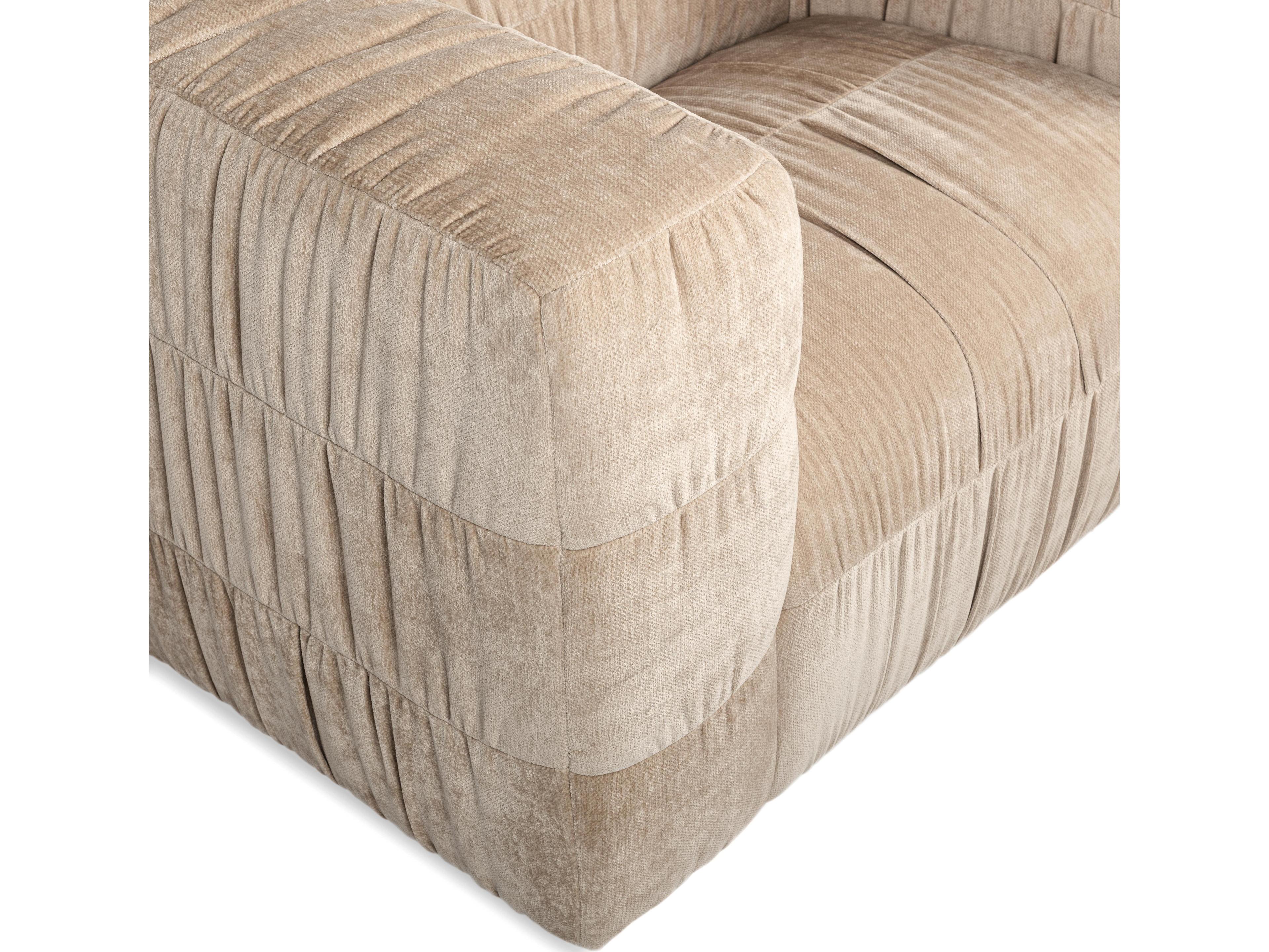 Classic Home Afeela Swivel Cream Accent Chair