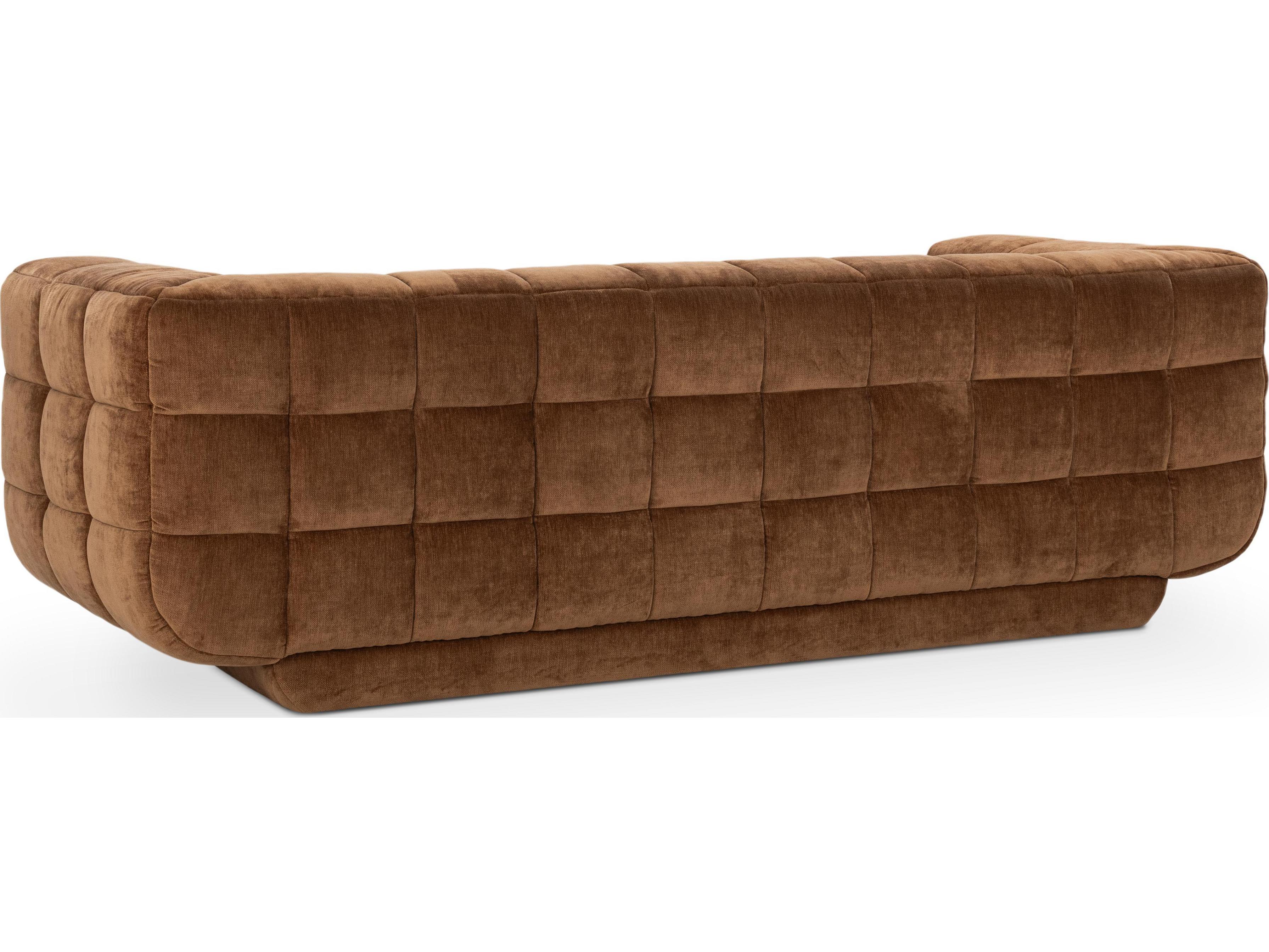 Classic Home Thea Bronze Upholstered Sofa