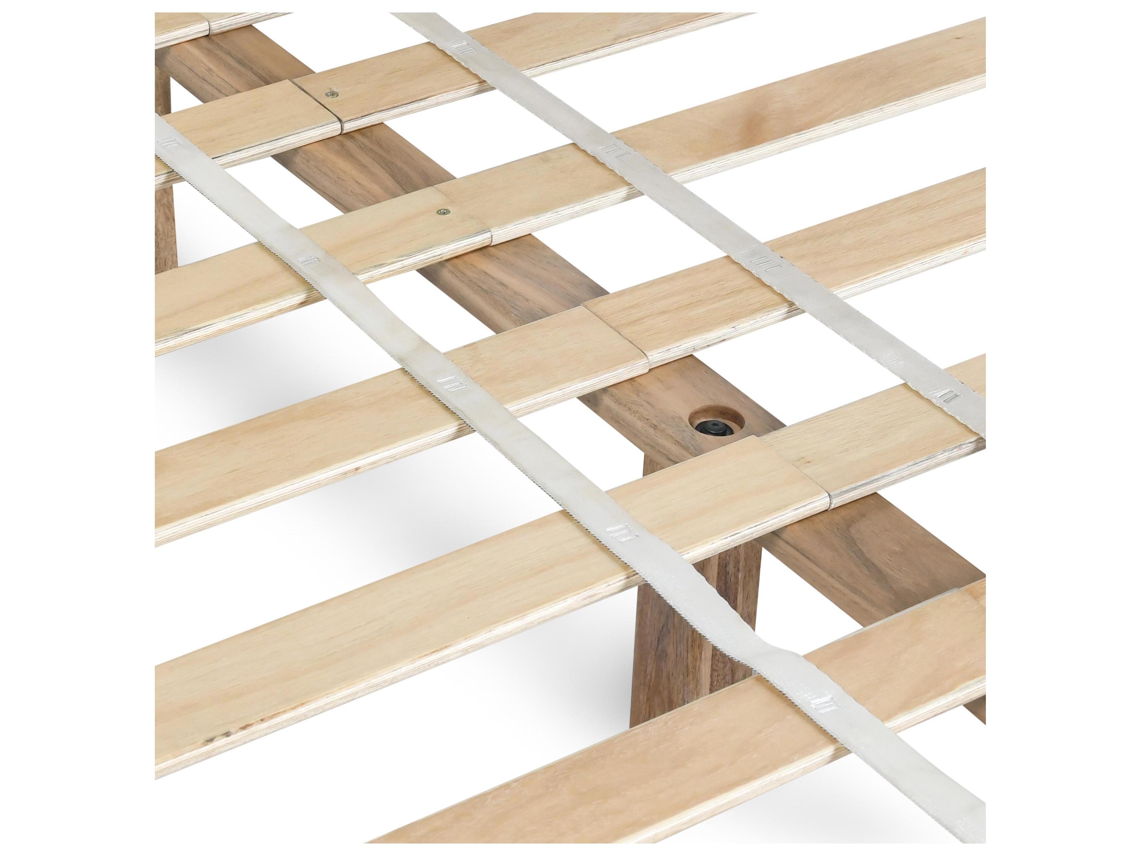 Classic Home Jensen Taupe Mango Wood King Panel Bed