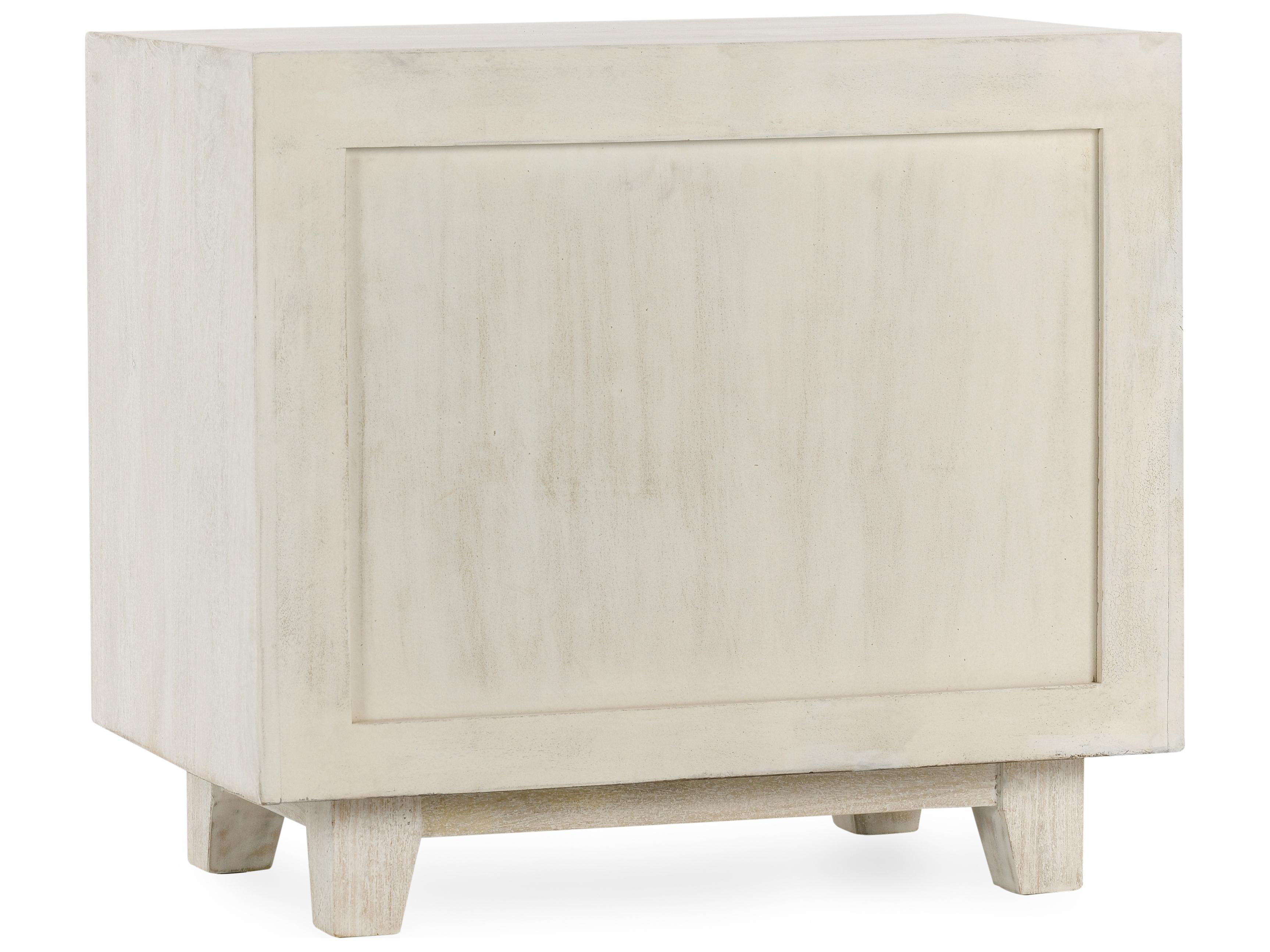 Classic Home Reece 1-Drawer Beige Mango Wood Nightstand