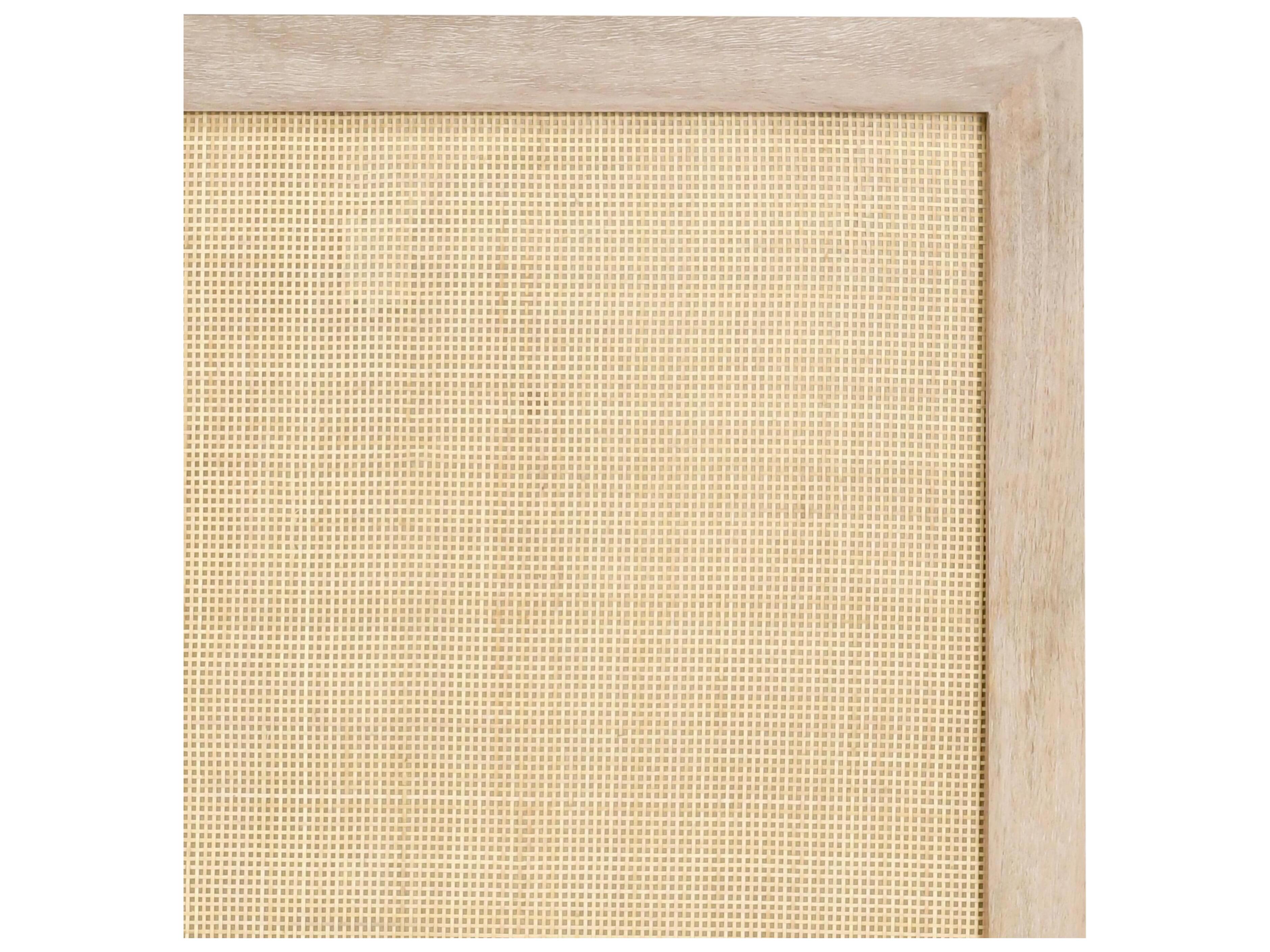 Classic Home Jensen Taupe Brown Mango Wood California King Panel Bed