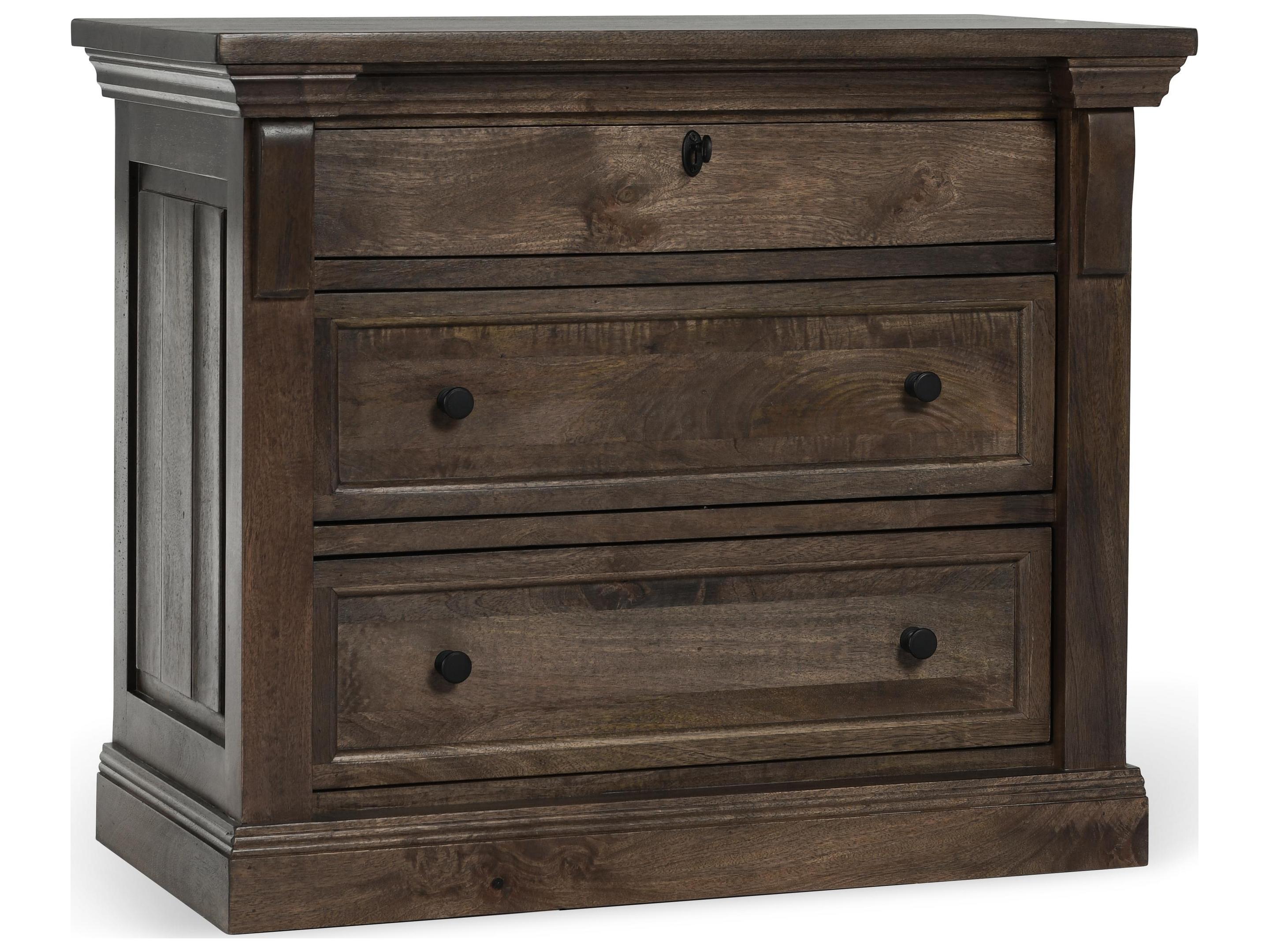 Classic Home Adelaide 3-Drawers Hardwood Nightstand