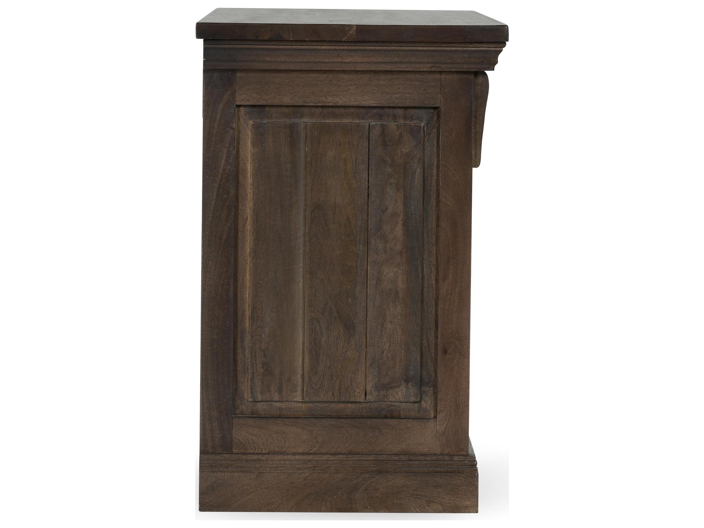 Classic Home Adelaide 3-Drawers Hardwood Nightstand