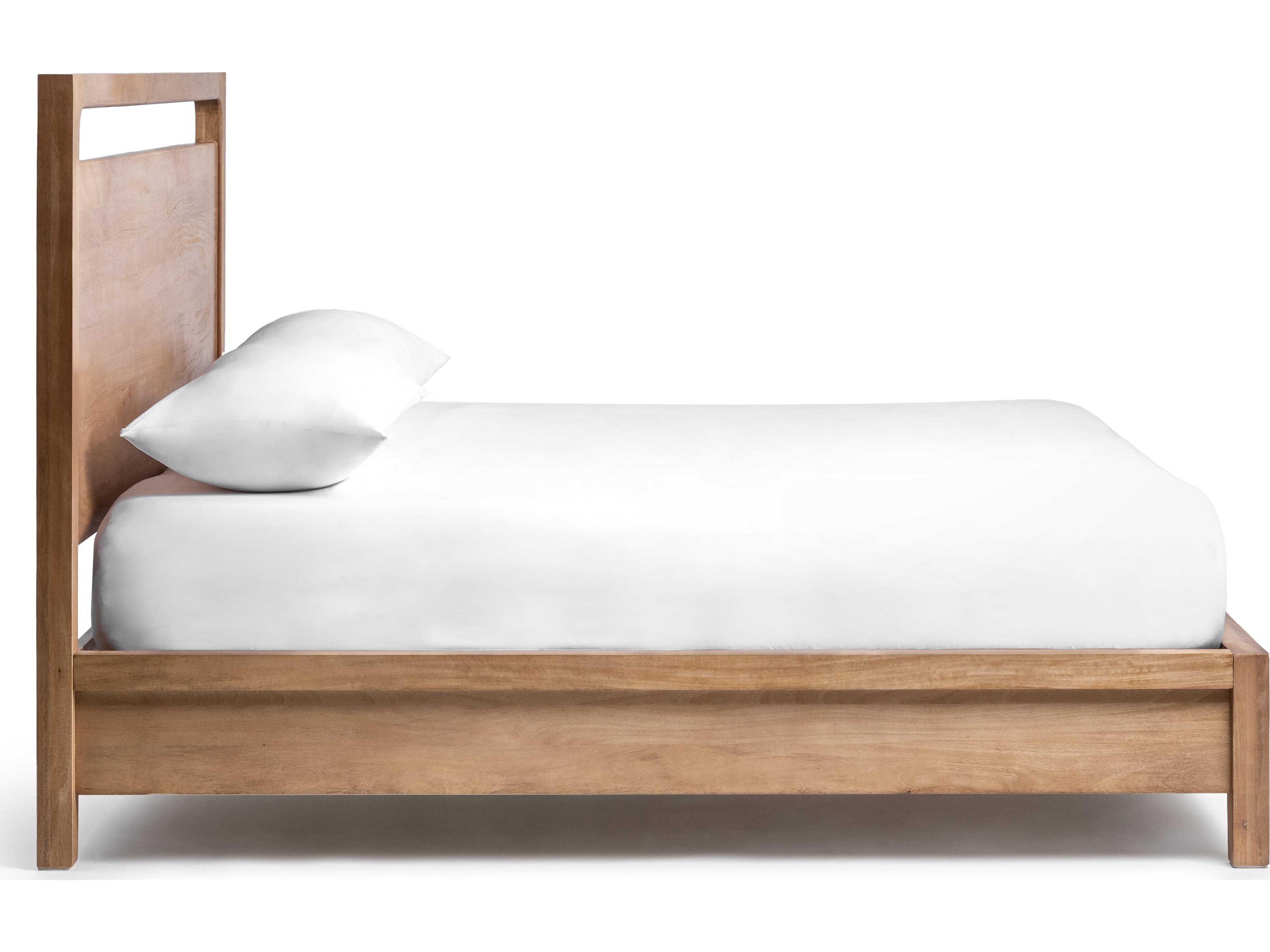 Classic Home Laguna Natural Mango Wood King Platform Bed