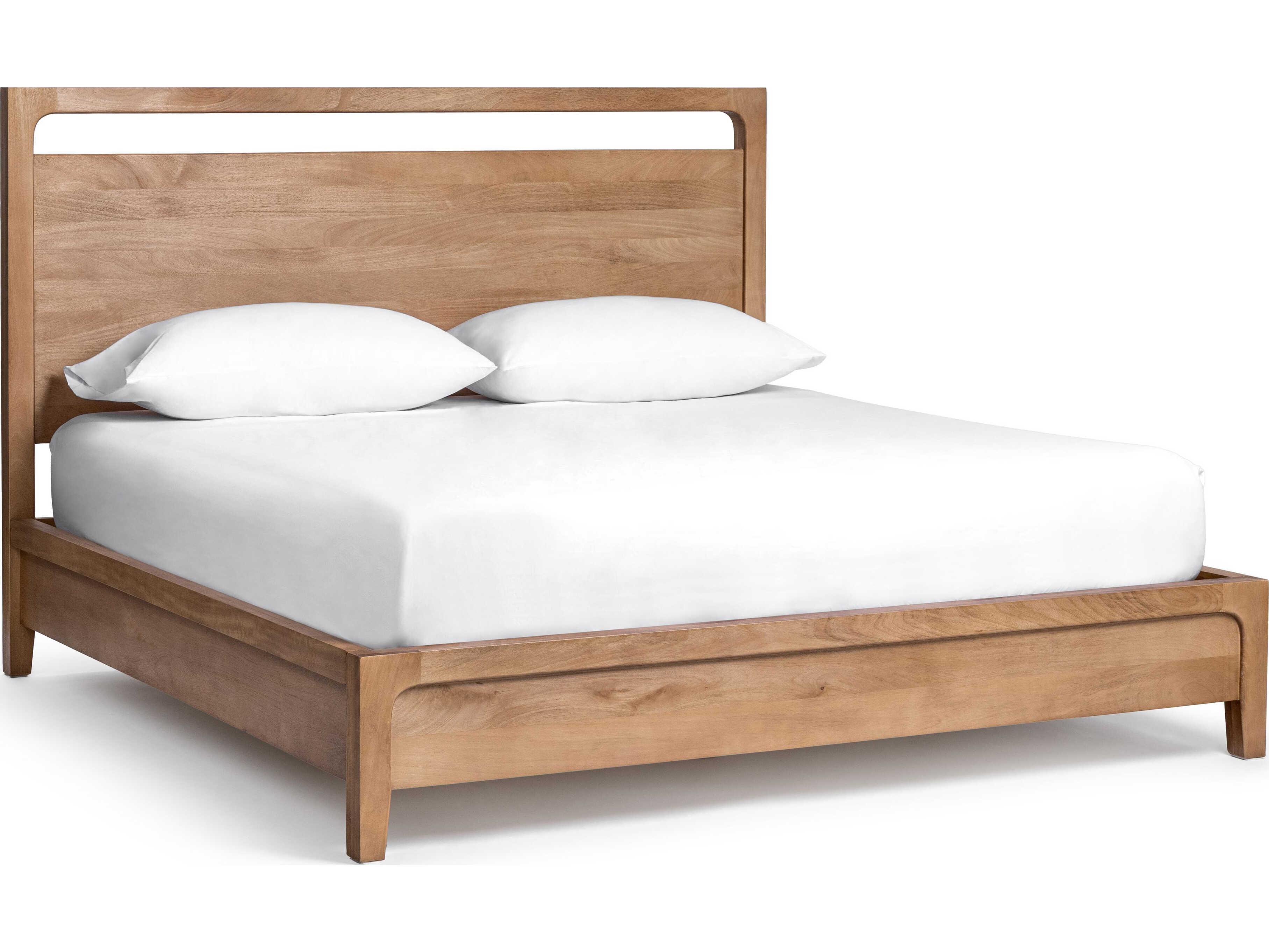 Classic Home Laguna Natural Mango Wood Queen Platform Bed