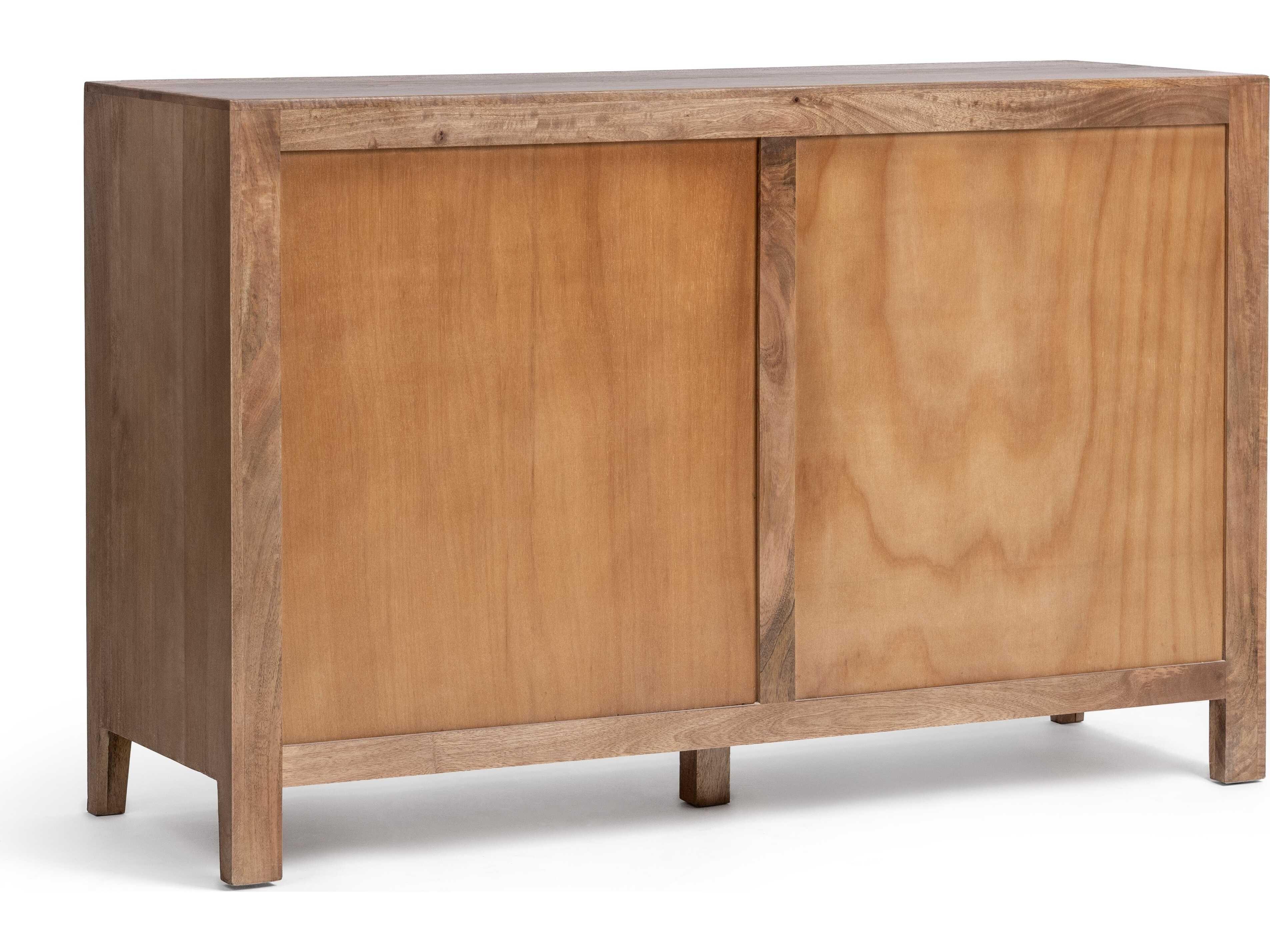 Classic Home Laguna 6-Drawers Natural Mango Wood Double Dresser