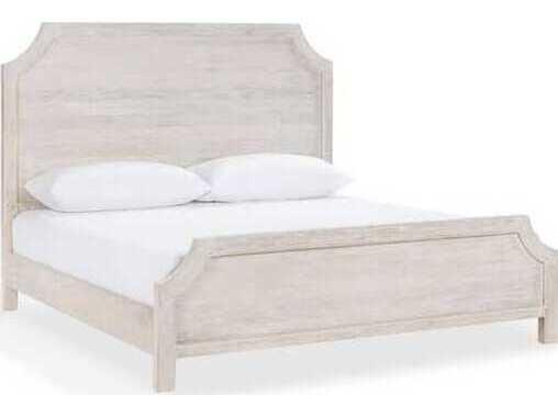 Classic Home Westmont White Mango Wood Queen Panel Bed