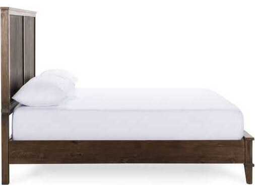 Classic Home Westlake Brown Mango Wood Queen Platform Bed