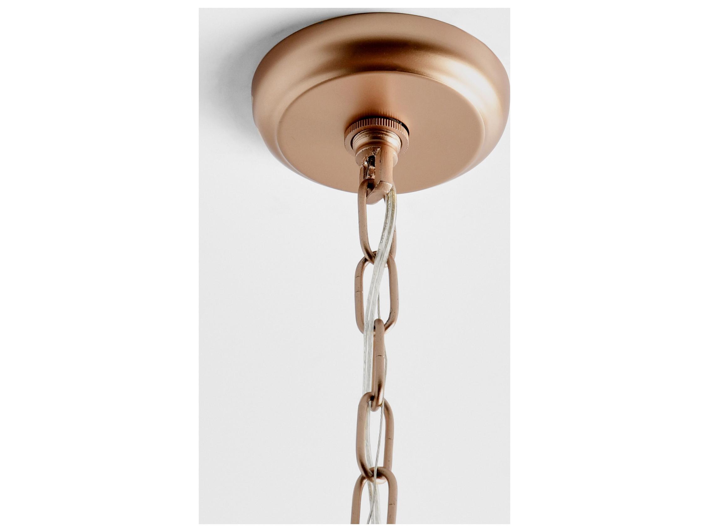 Classic Home Allesandria 3-Light Gold Clear Crystal Globe Chandelier