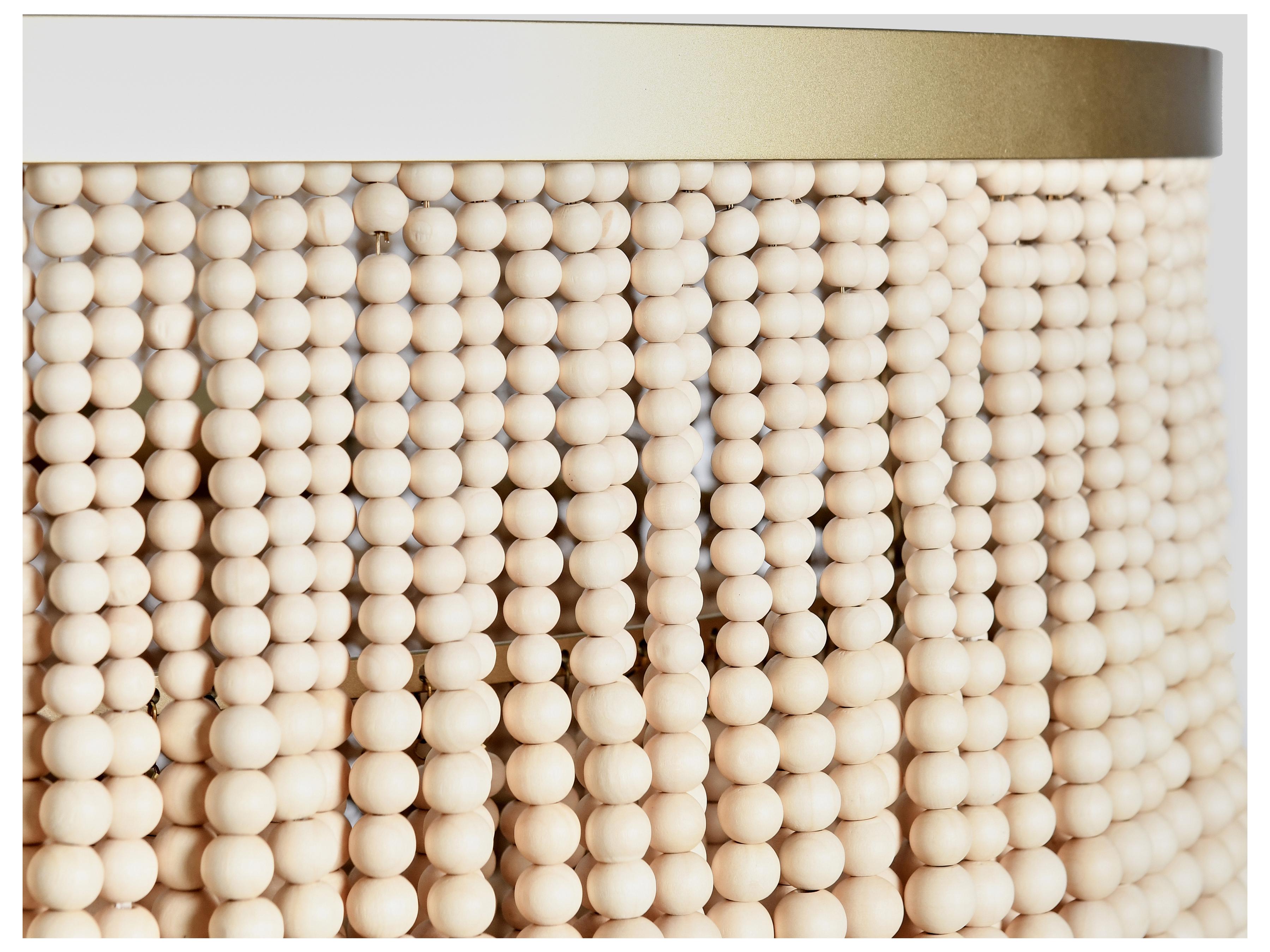 Classic Home Brittany 9-Light Natural Brown Chandelier