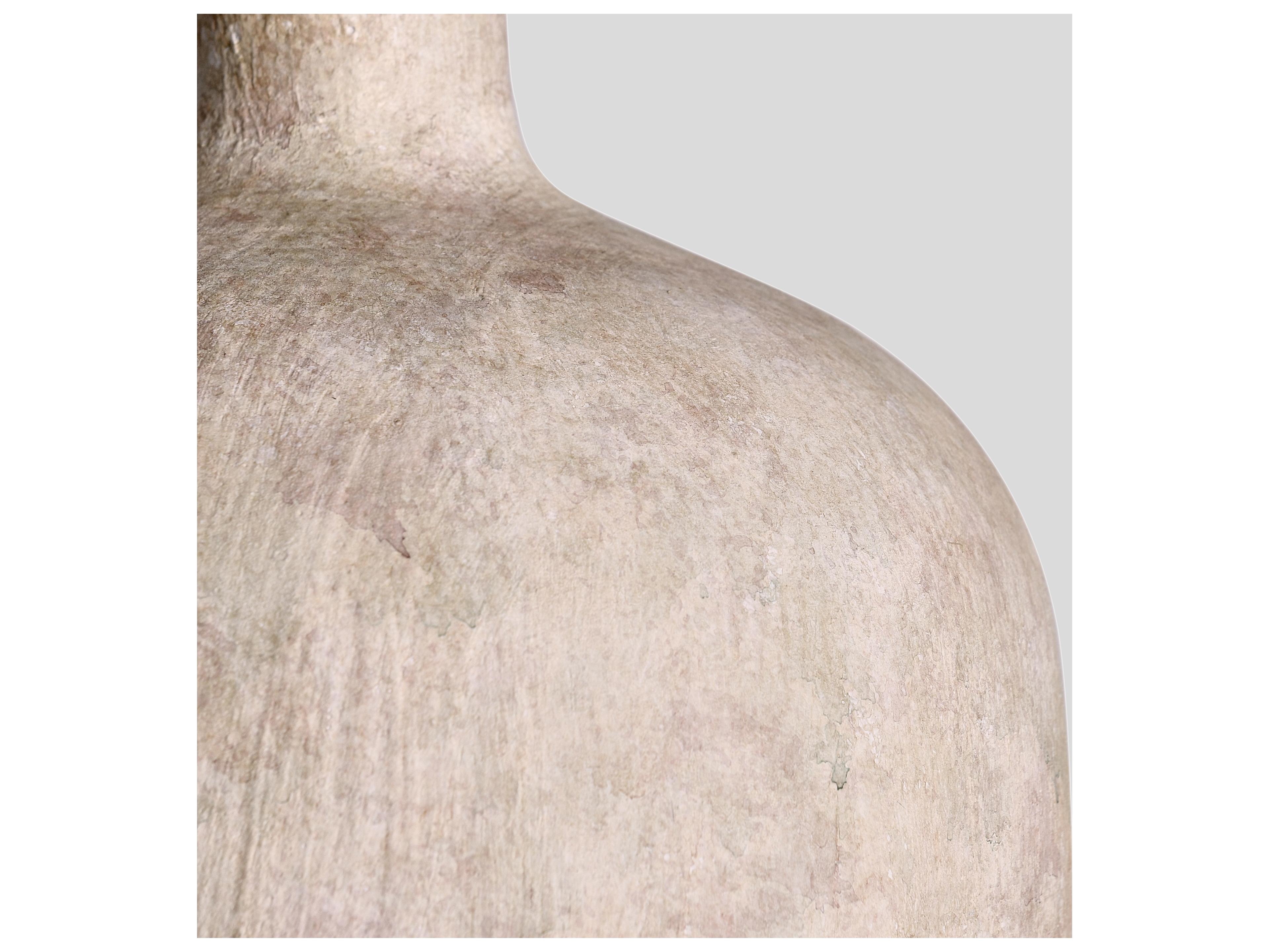 Classic Home Jodi 1-Light Antique White Gray Dome Mini Pendant