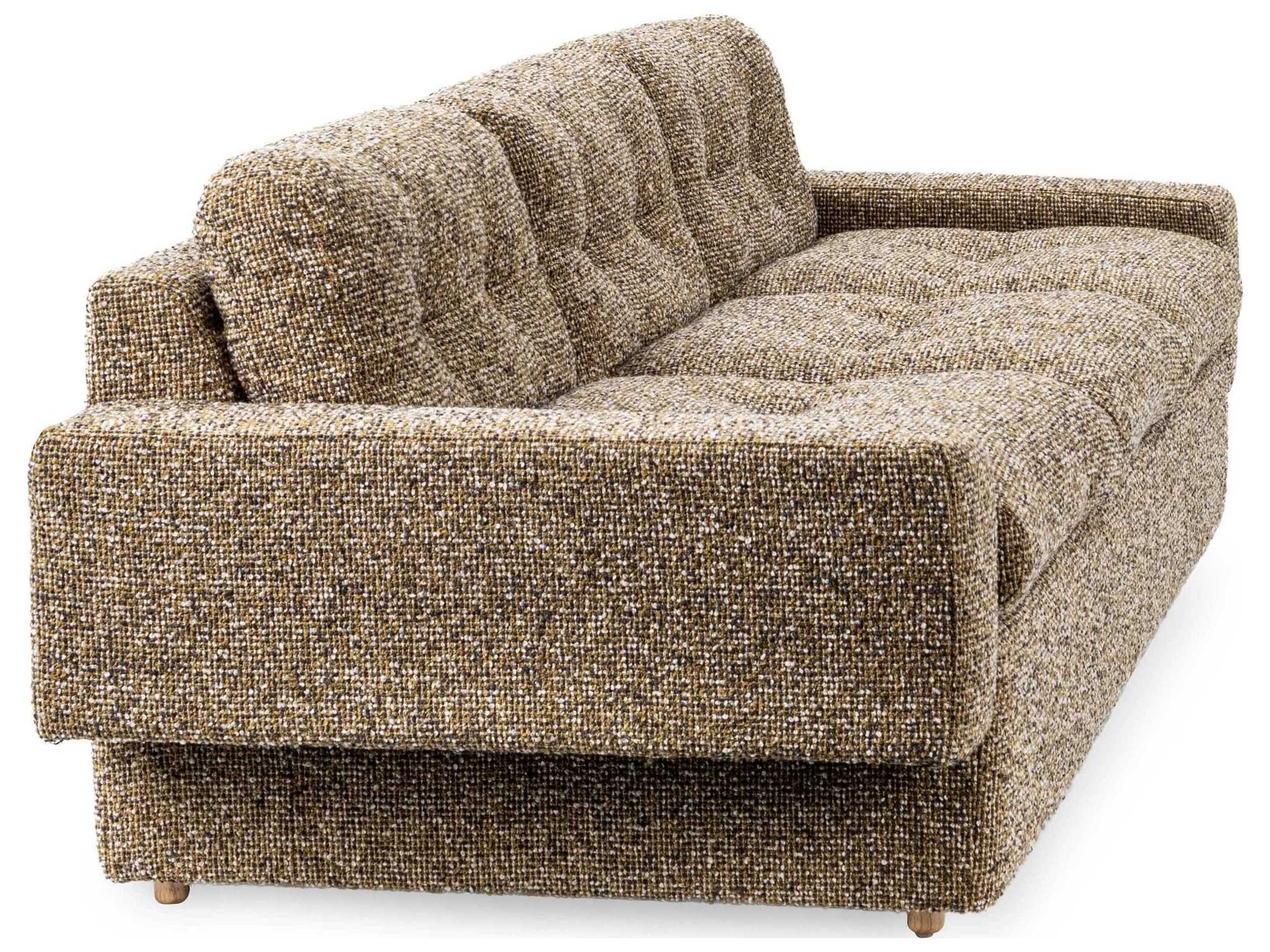 Classic Home Lucca Tan Upholstered Sofa