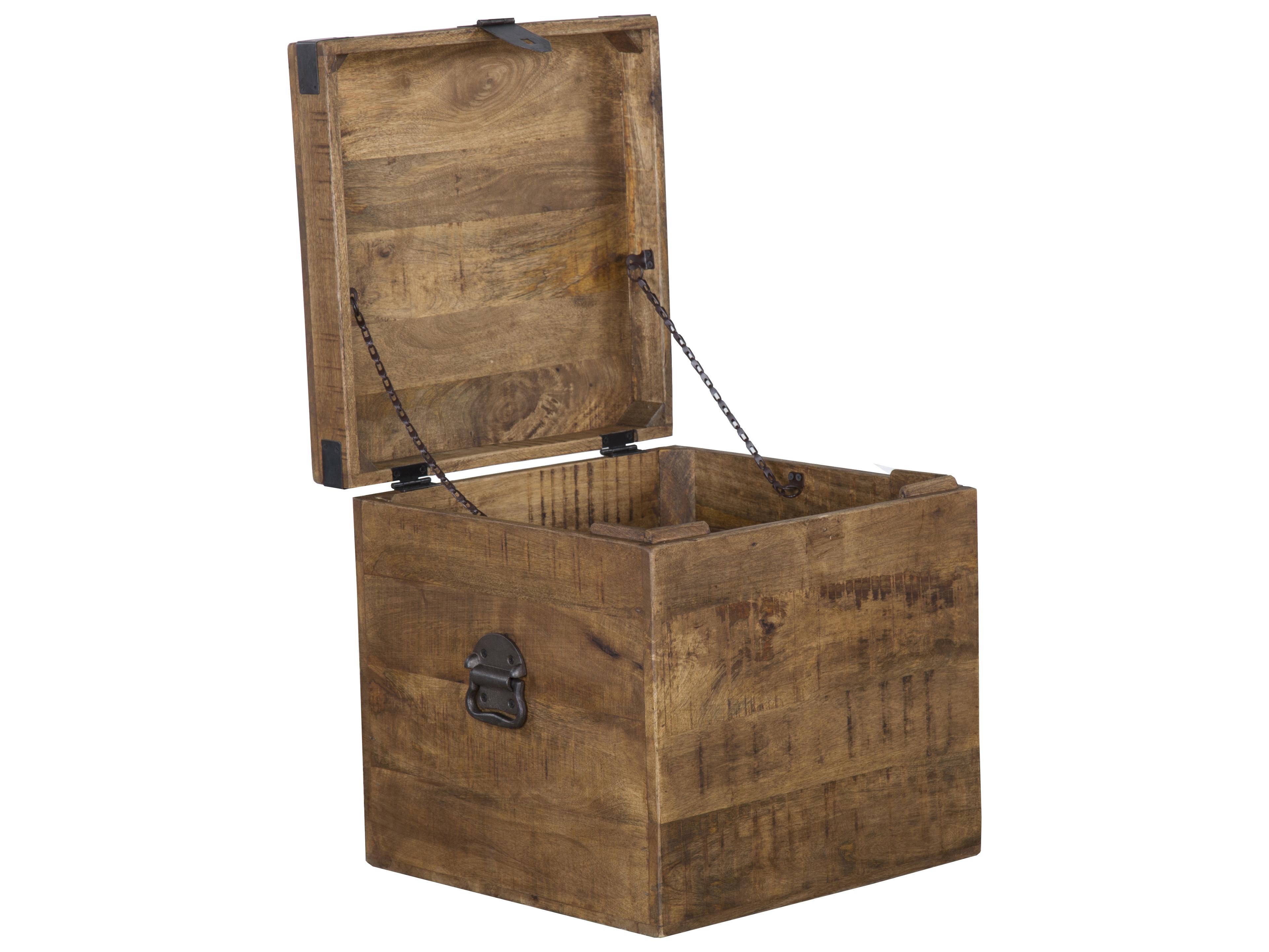 Classic Home Paxton Brown Ottoman