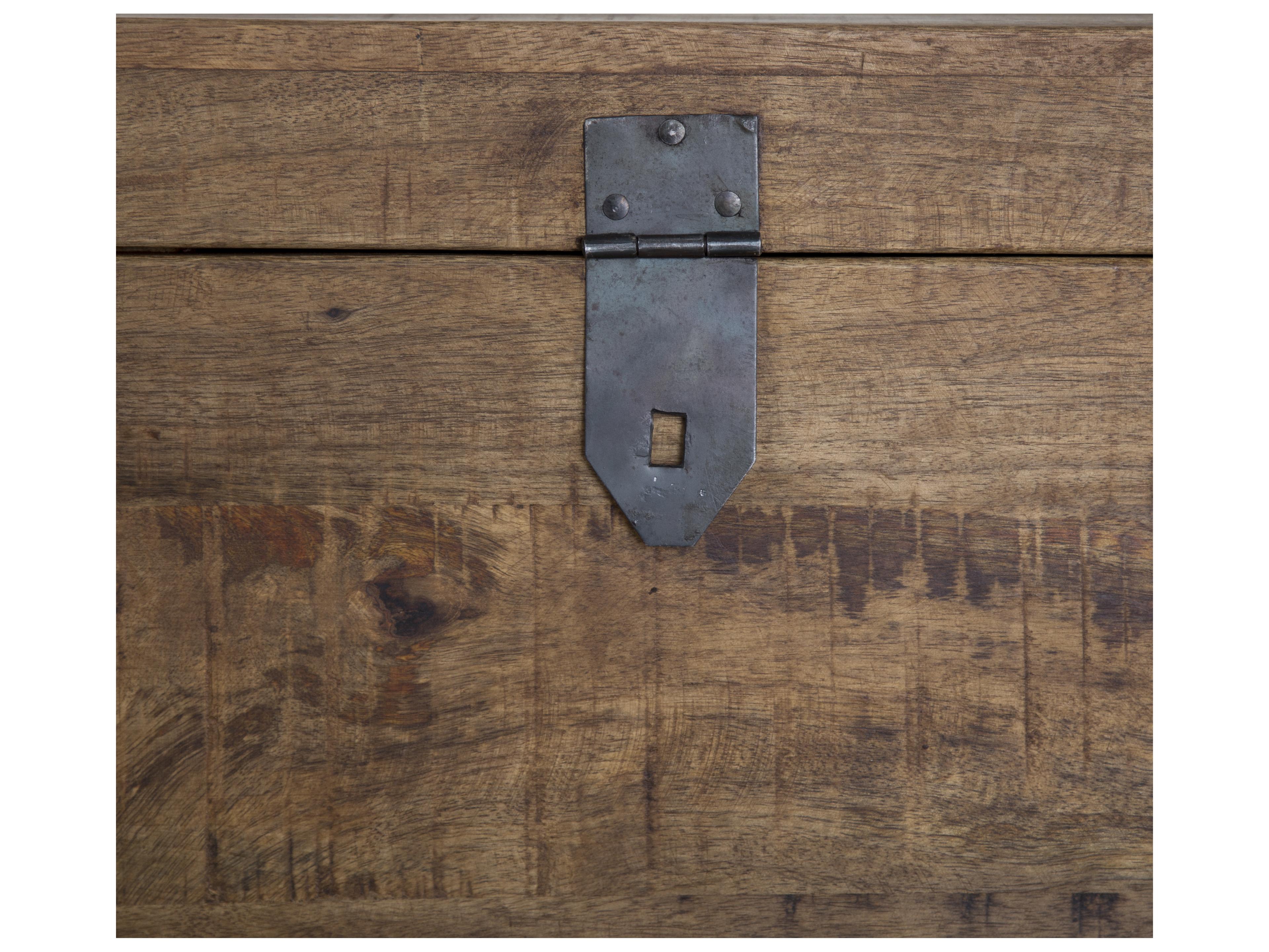 Classic Home Paxton Brown Ottoman