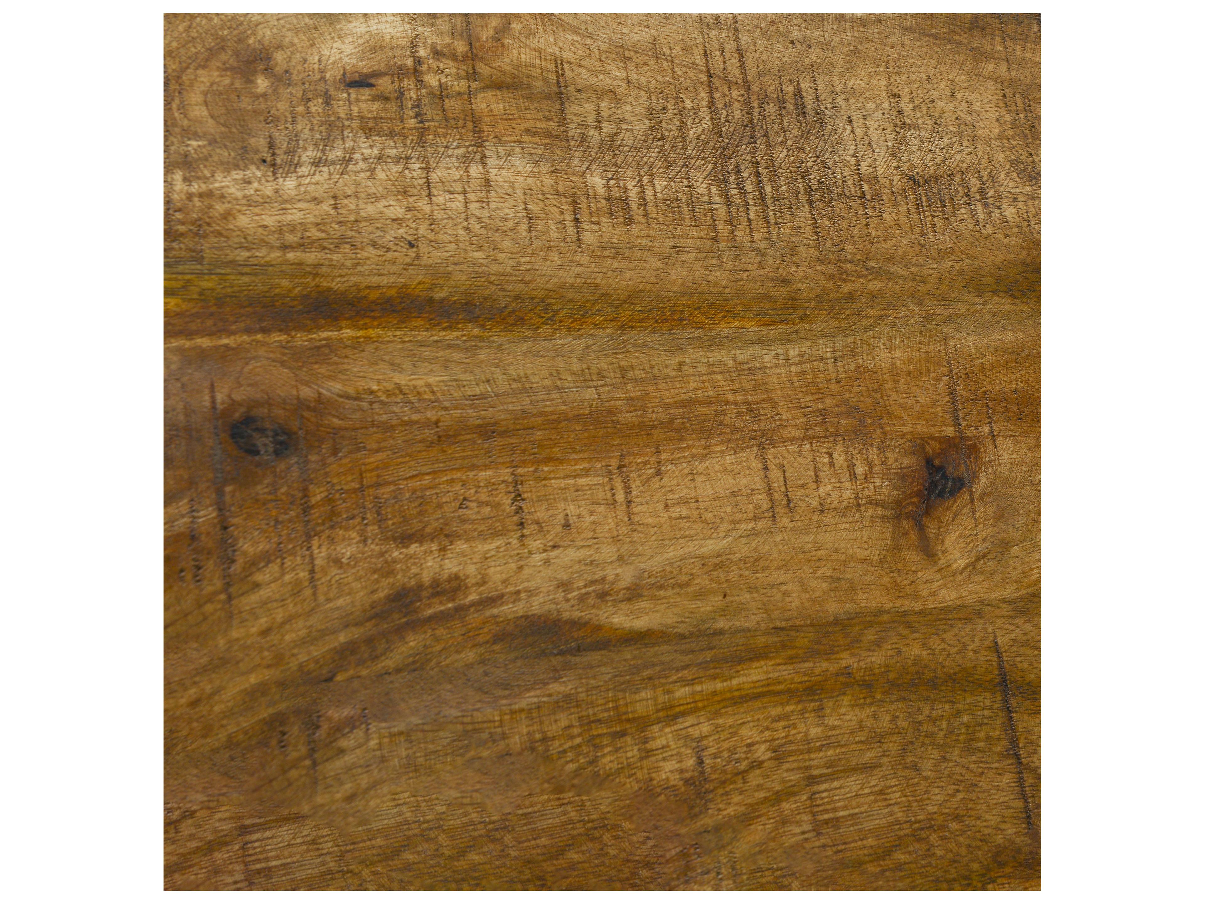 Classic Home Harley Honey Brown Top Mango Wood Bar Stool