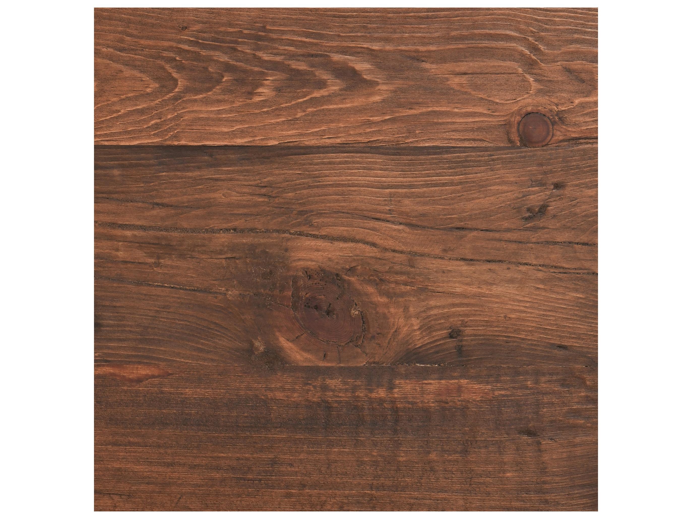 Classic Home Parker Rustic Mahogany Top Pine Wood Bar Stool