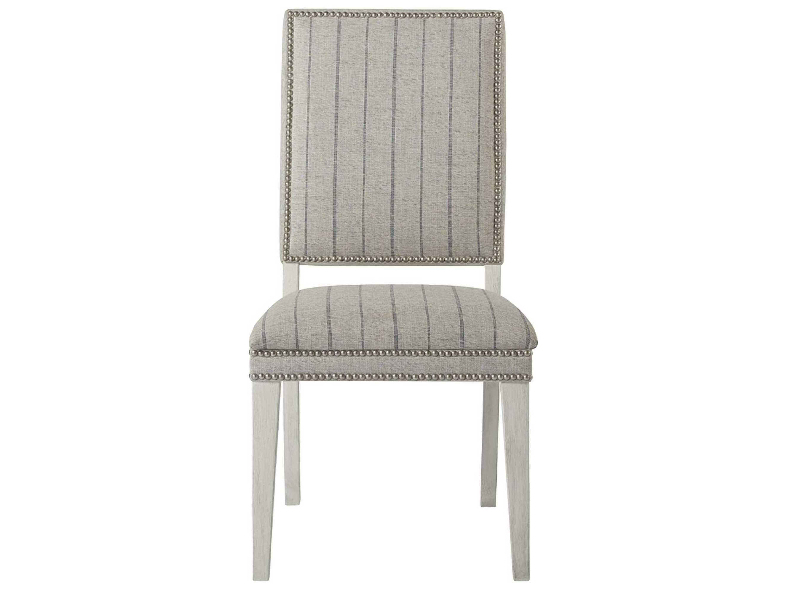 Coastal Living Home Escape Gray Upholstered Side Dining Chair