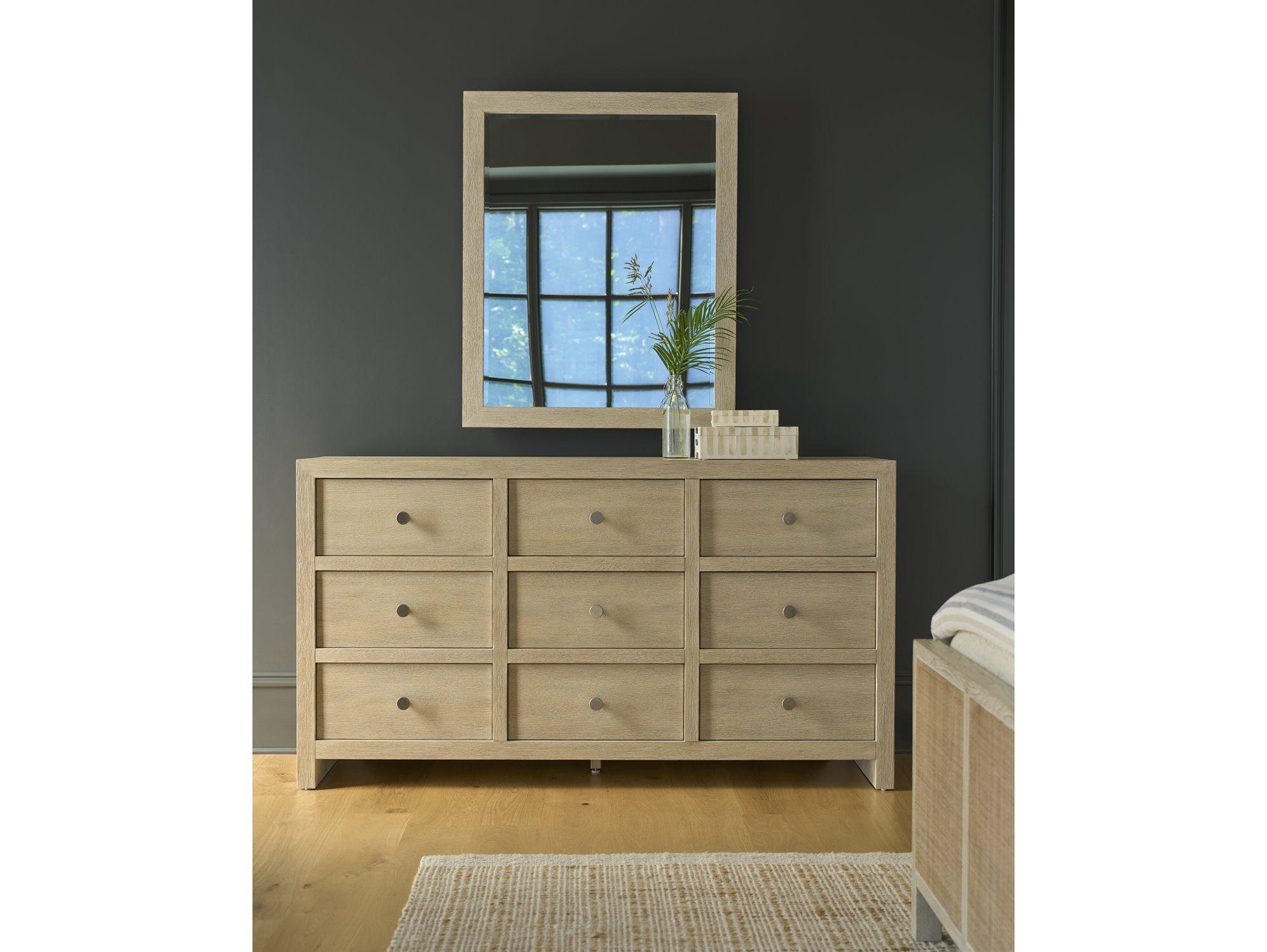Coastal Living Home Oasis Dresser & Mirror Bedroom Set