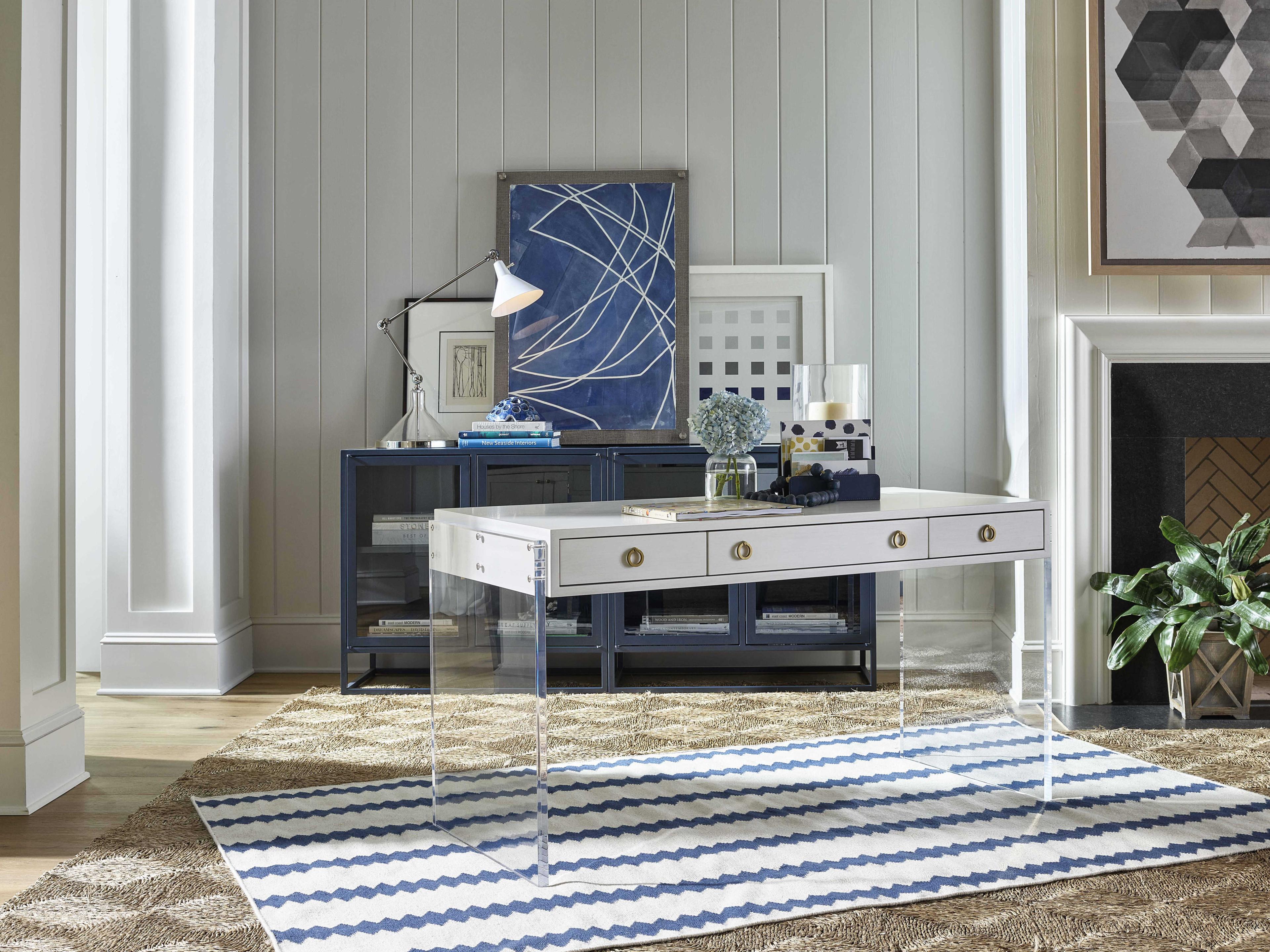 Coastal Living Home Getaway 36" Cerulean Blue Sideboard