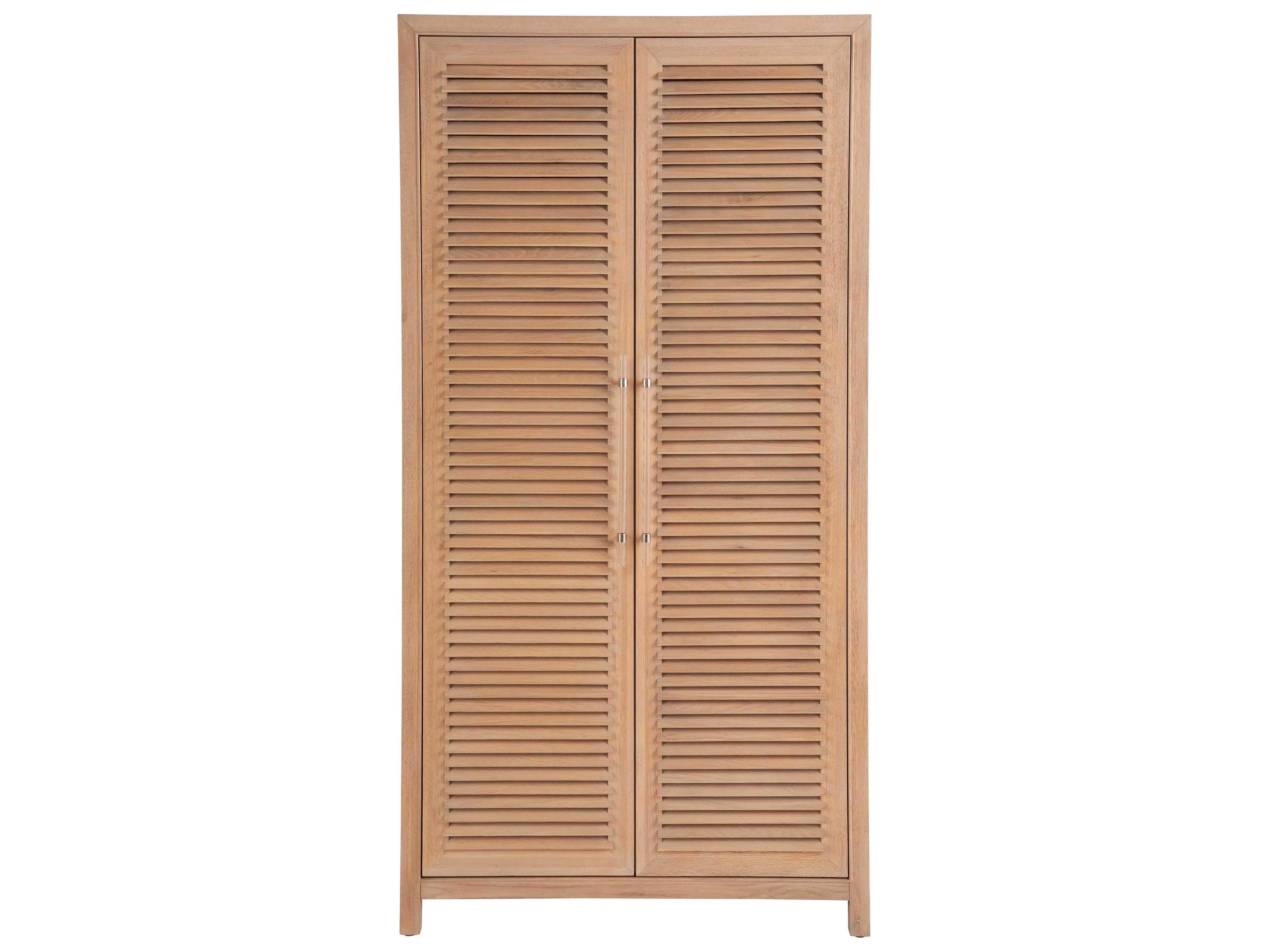 Coastal Living Home Weekender Sand Dune Brown Solid Wood Accent Chest