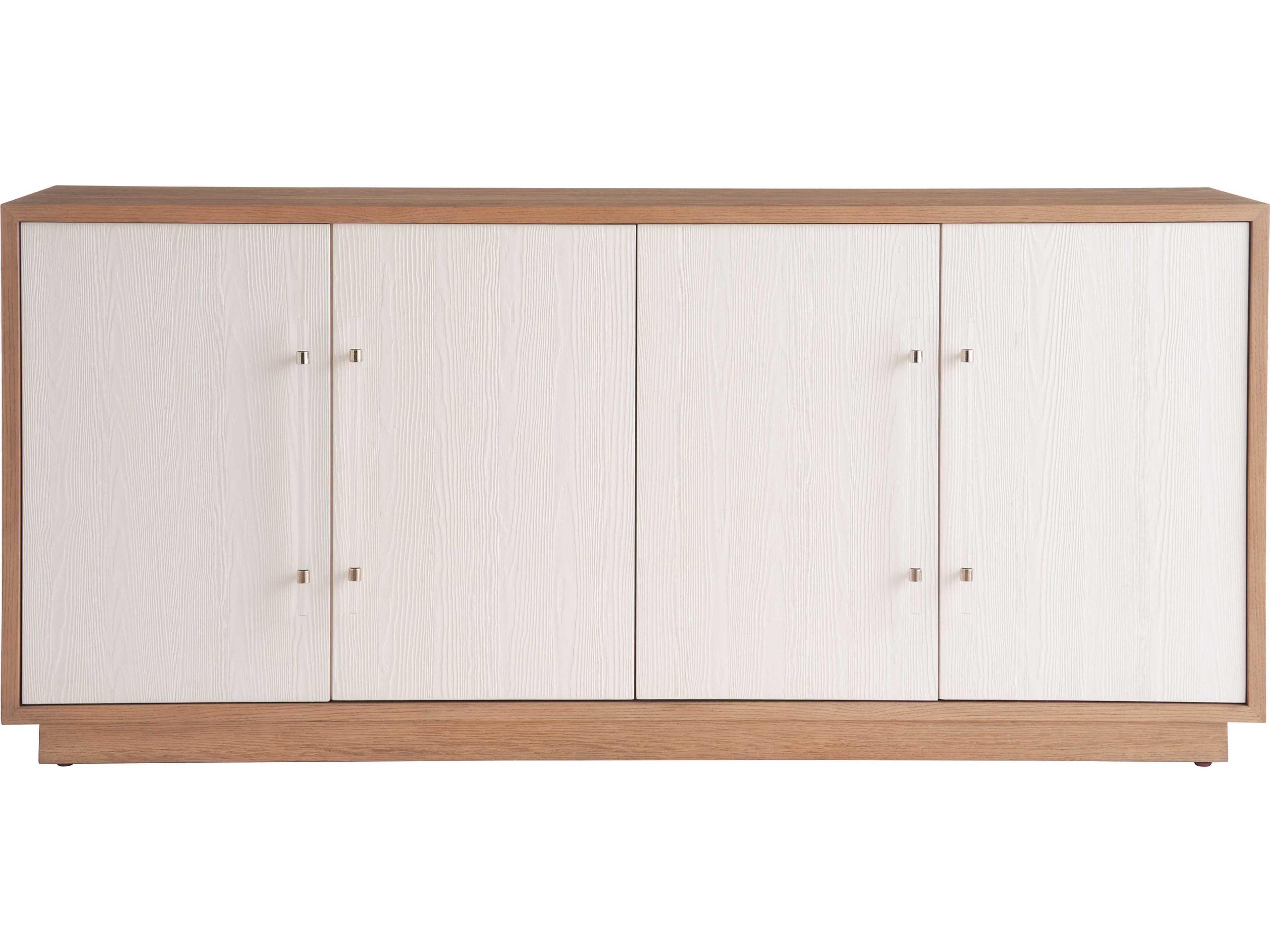 Coastal Living Home Weekender 76" Solid Wood White Sand Dune Sideboard