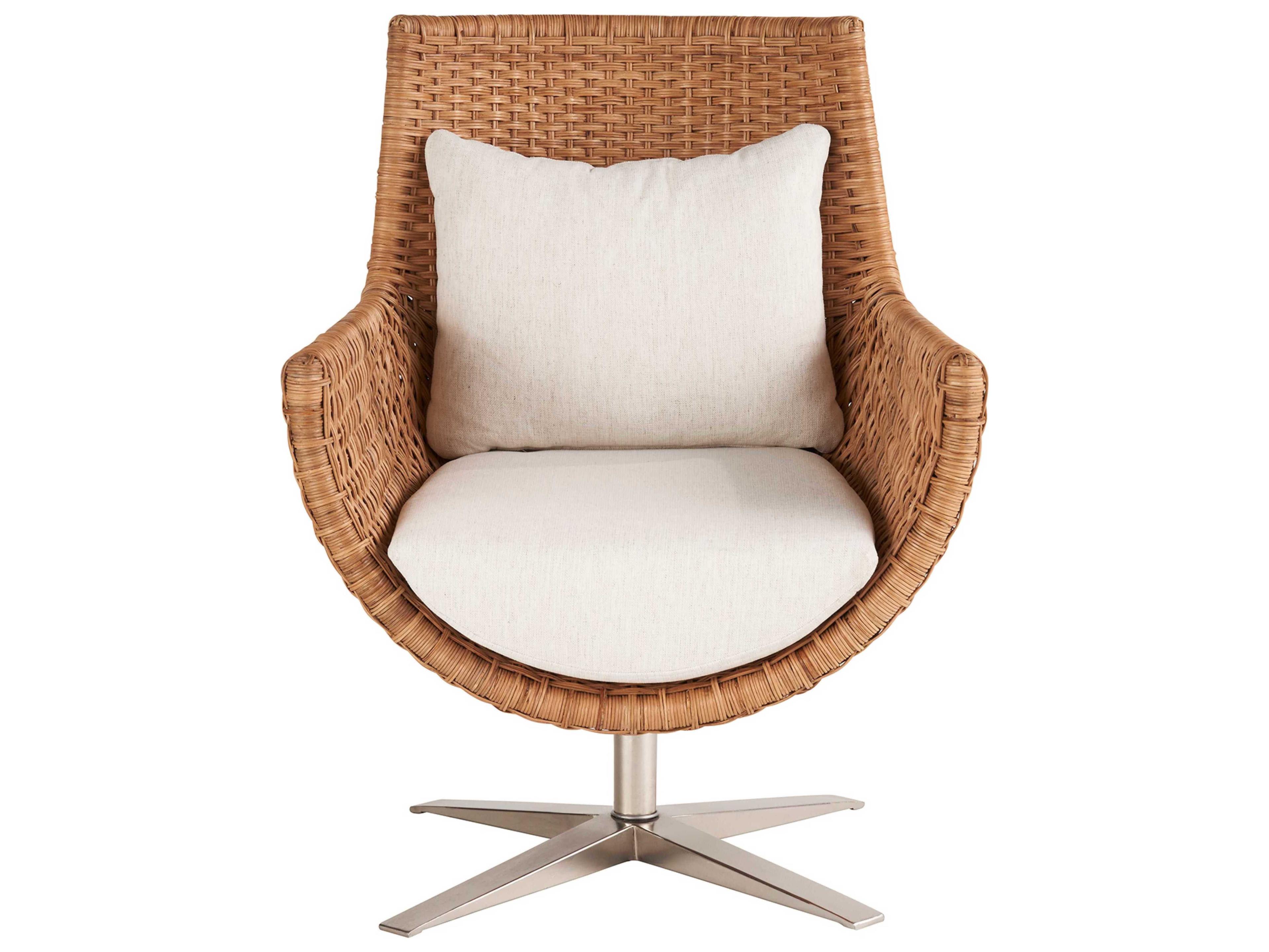 Coastal Living Home Weekender Upholstered Swivel Computer Office Chair