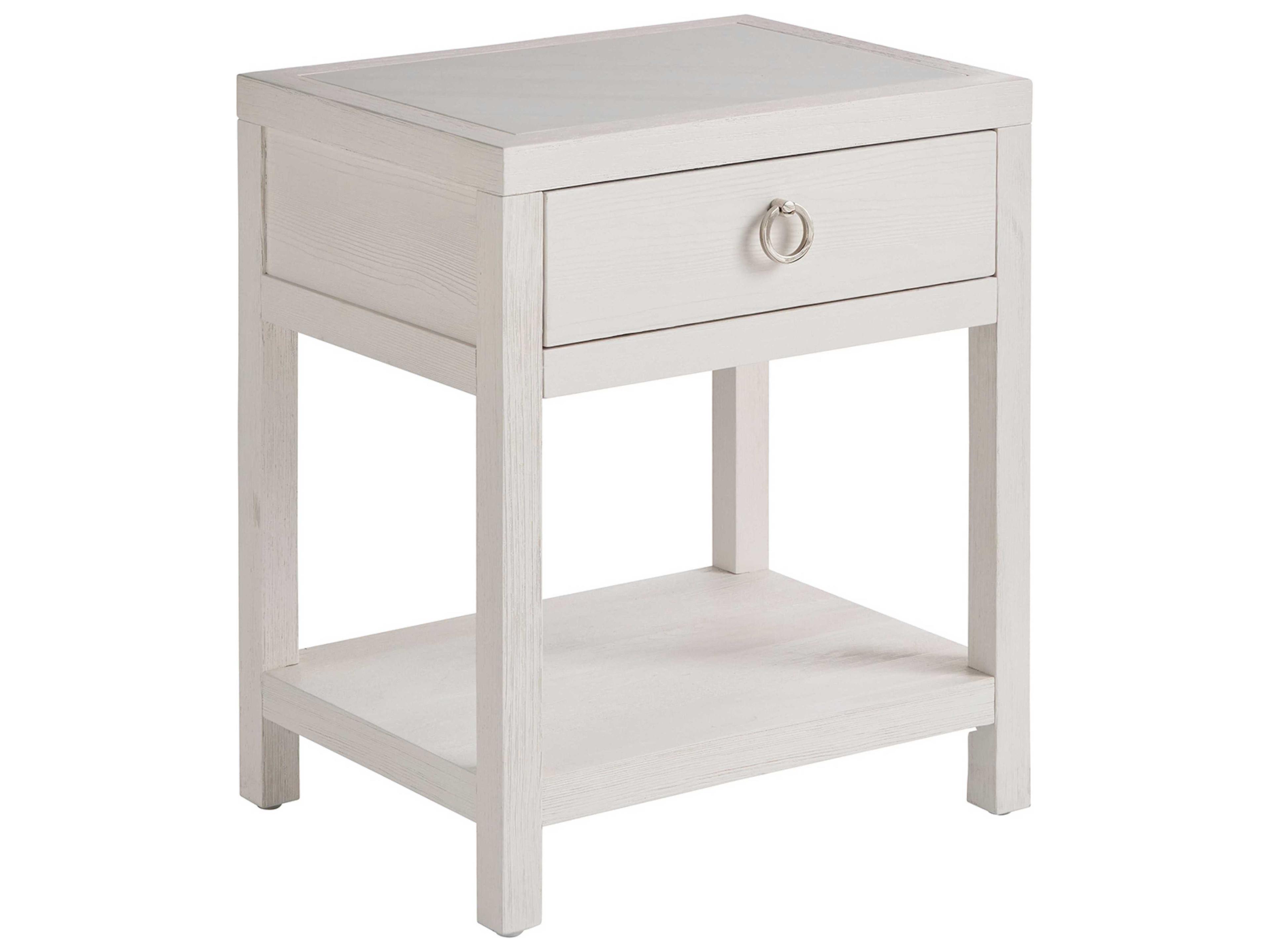 Coastal Living Home Weekender 1-Drawer Solid Wood Nightstand