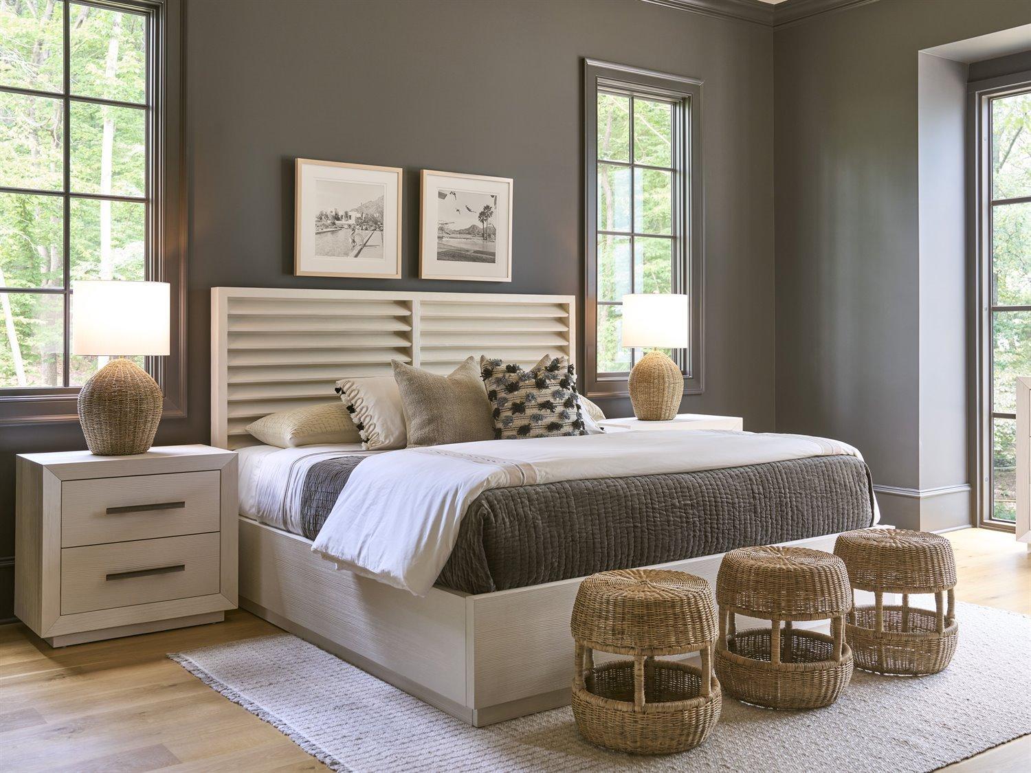 Coastal Living Home Oasis Brown Stool