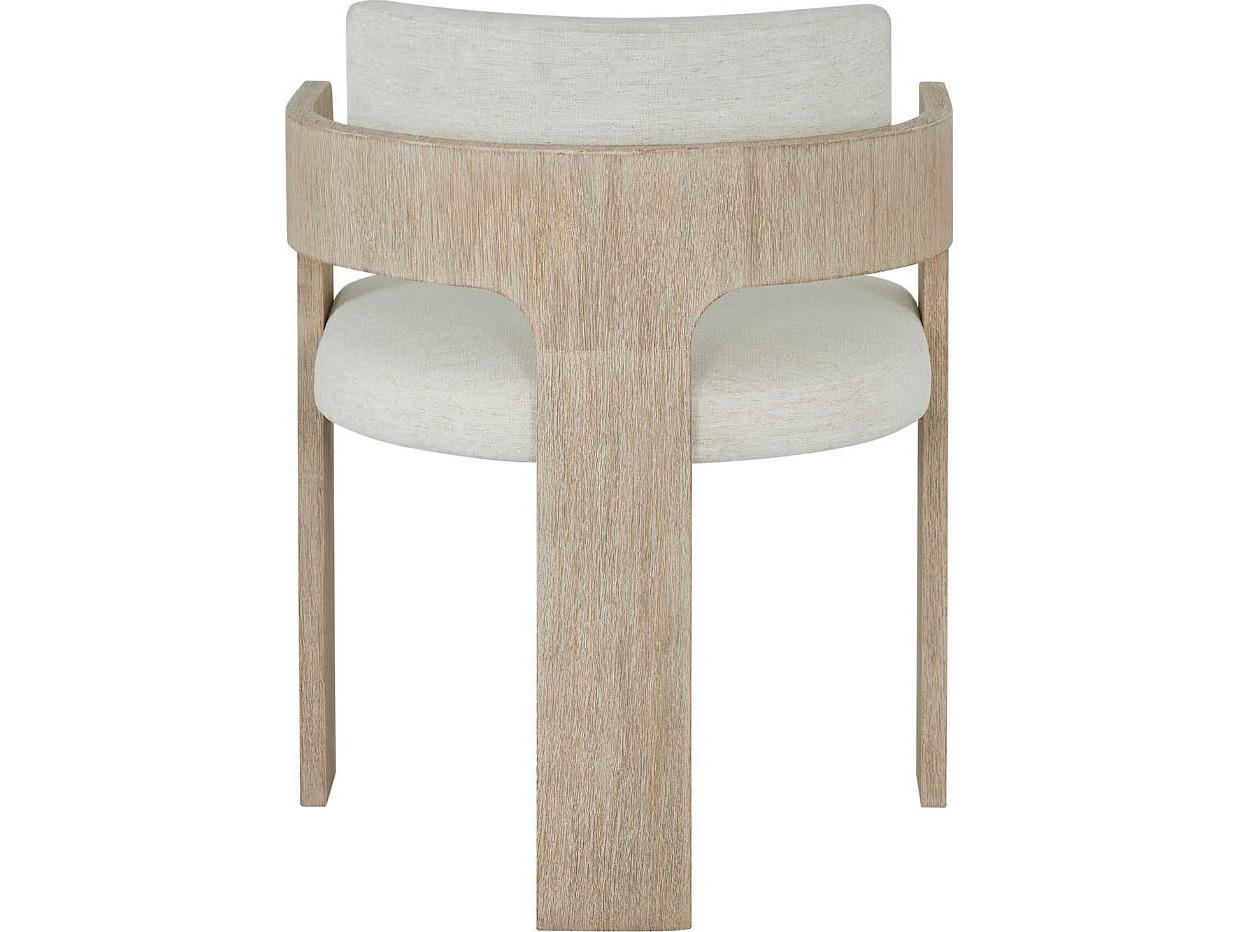 Coastal Living Home Oasis Natural Upholstered Arm Dining Chair