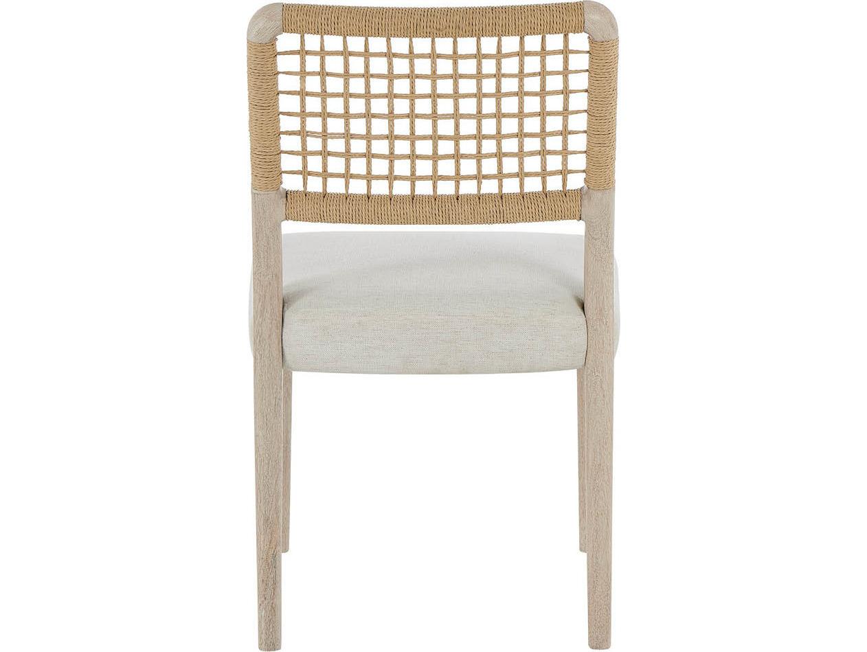 Coastal Living Home Oasis Natural Upholstered Armless Dining Chair Set of 2