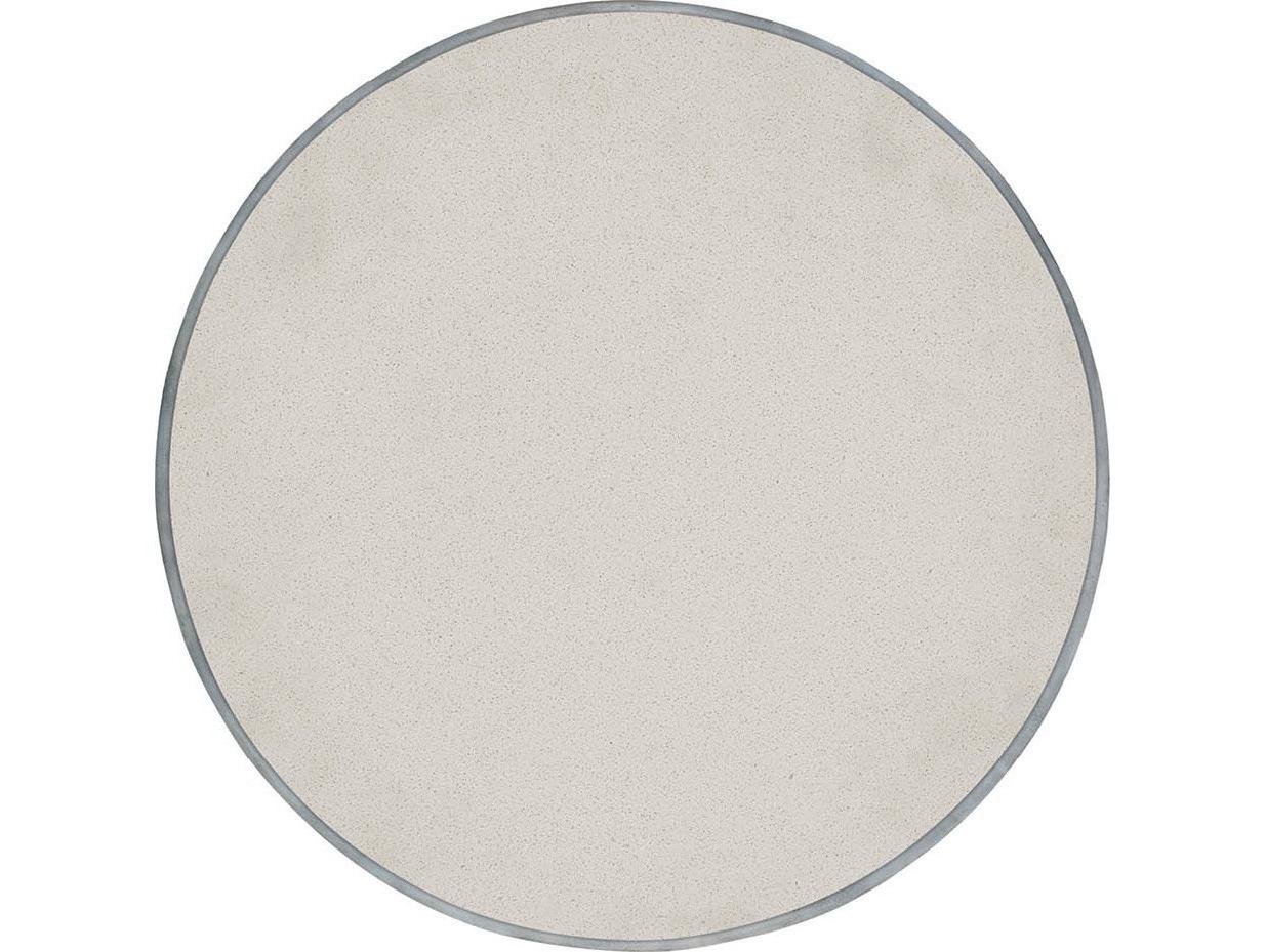 Coastal Living Home Oasis Round Stone Gray Coffee Table