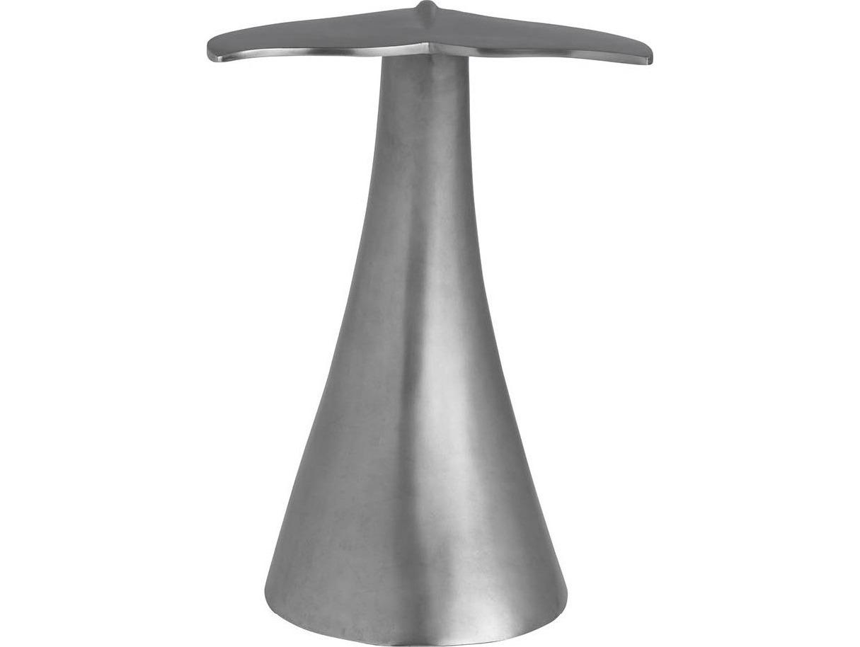 Coastal Living Home Oasis Metal Pewter End Table