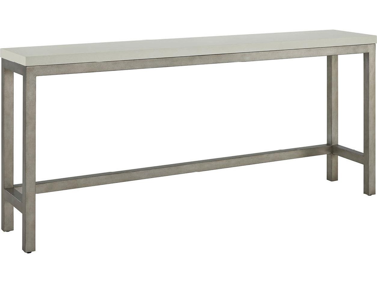 Coastal Living Home Oasis Console Table With Three Counter Stools Set