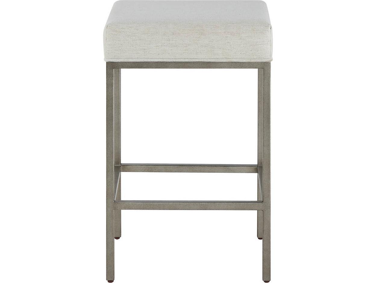 Coastal Living Home Oasis Dockside Natural Tan Oak Upholstered Counter Stool