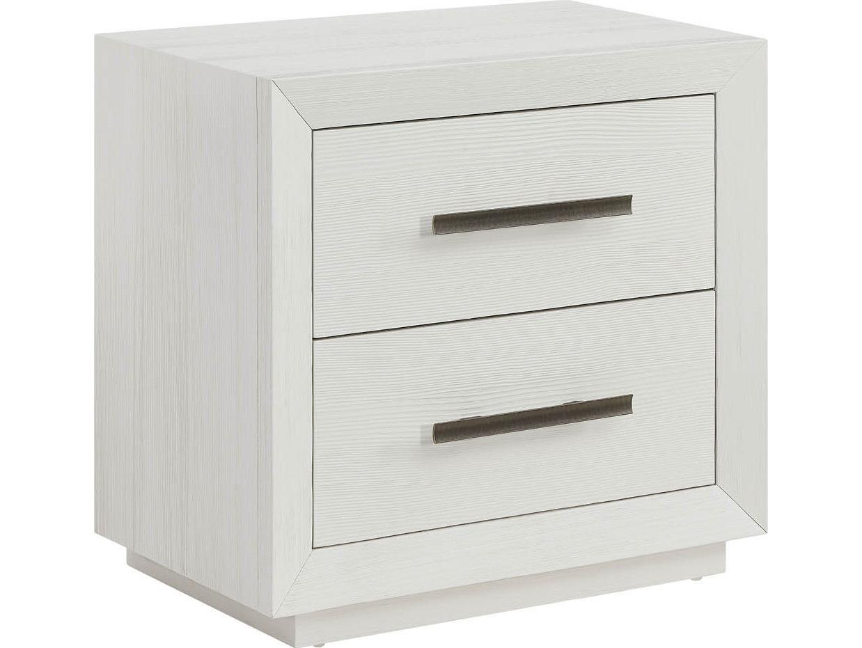 Coastal Living Home Oasis 2-Drawers Natural Pine Wood Nightstand