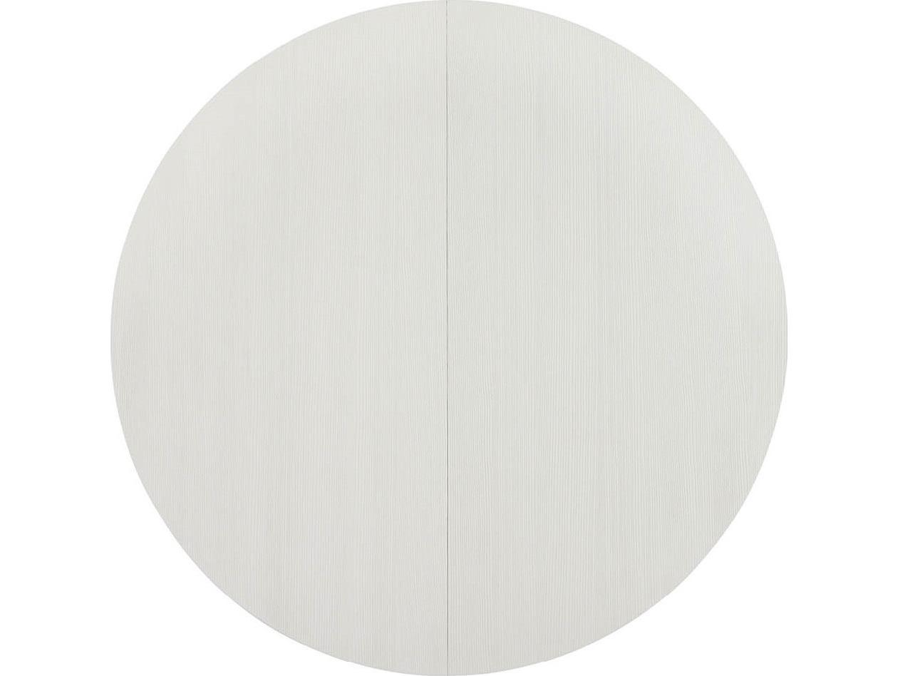 Coastal Living Home Oasis Round Wood Shoreline White Dining Table