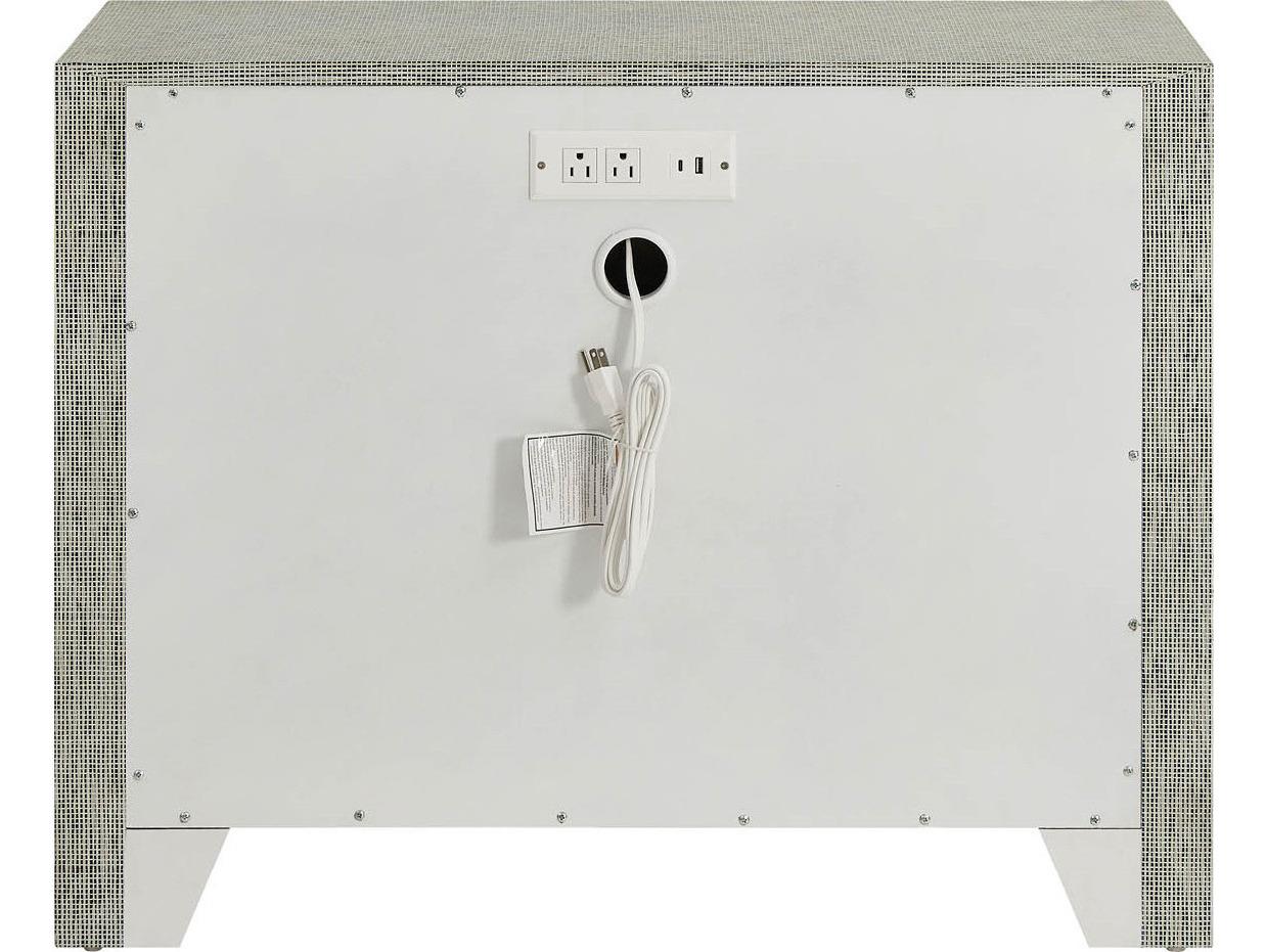 Coastal Living Home Oasis Seascape Blue Accent Chest