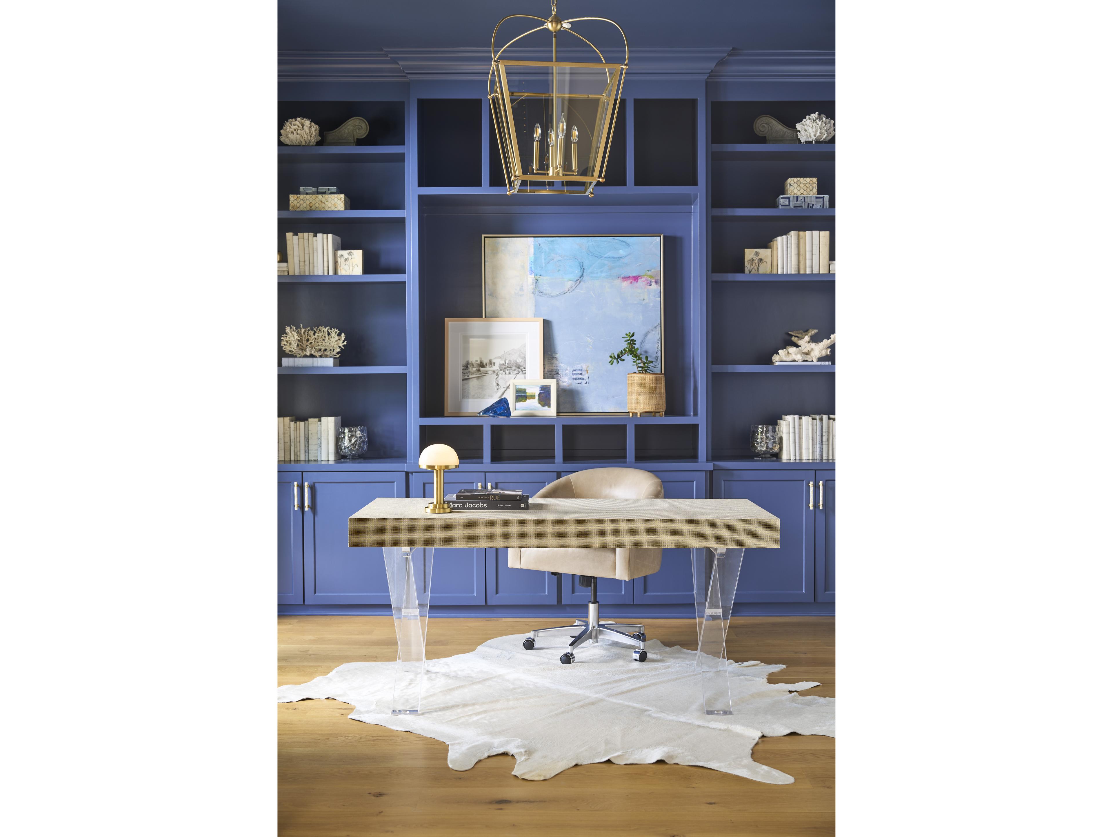 Coastal Living Home Oasis Seascape Blue Writing Desk